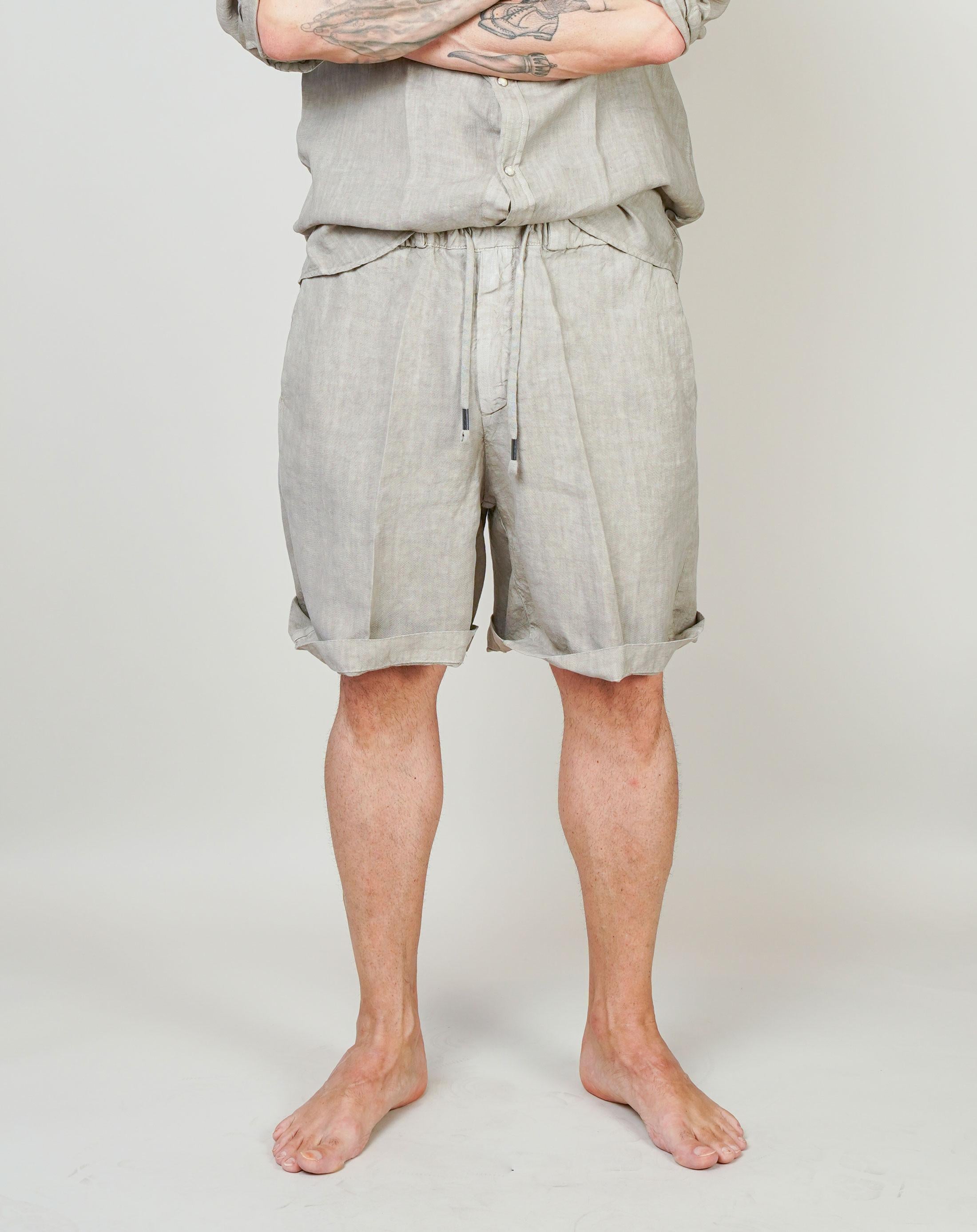 Bermuda Inlinum uomo Pajama fango PAJAMA CORTO CIL20 FANGO INLINUM 