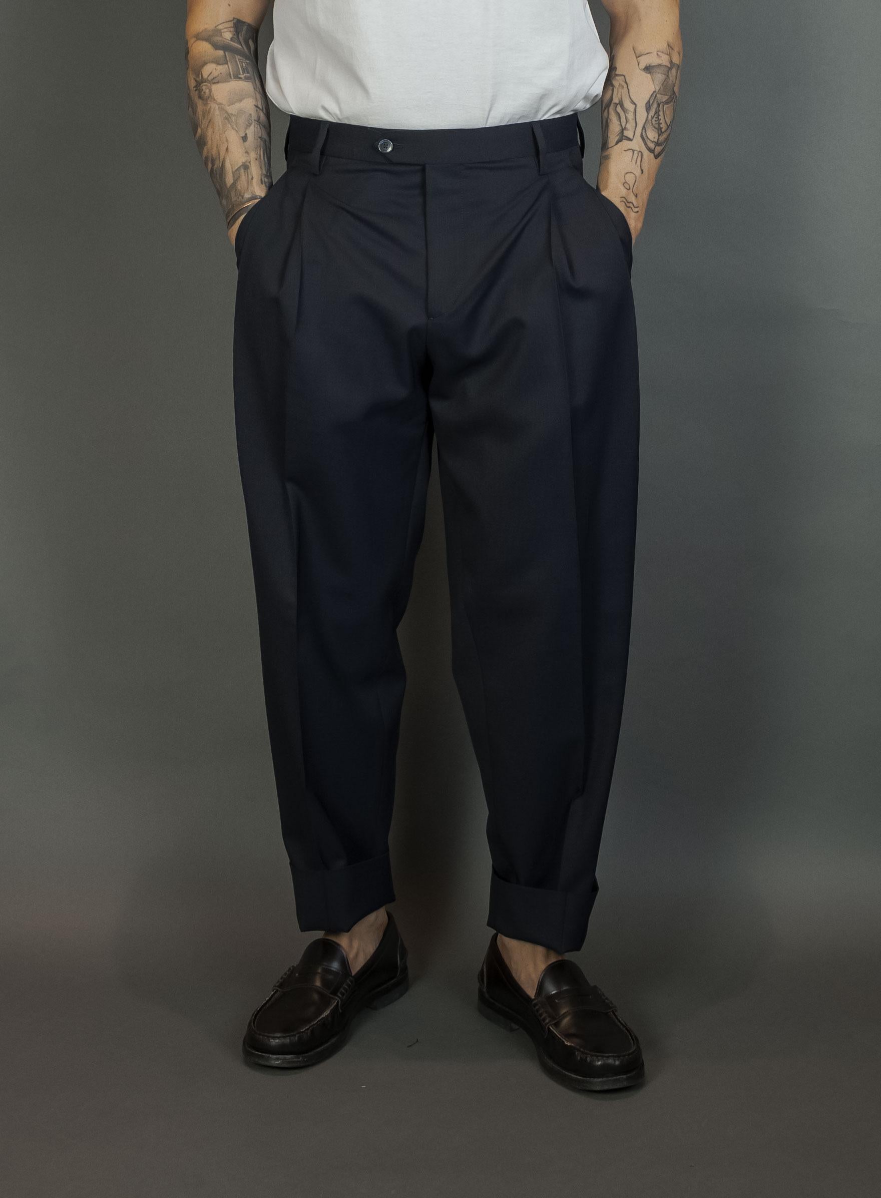 Pantalone Briglia uomo Arnos blu ARNOS 400100 011 NAVY BRIGLIA 
