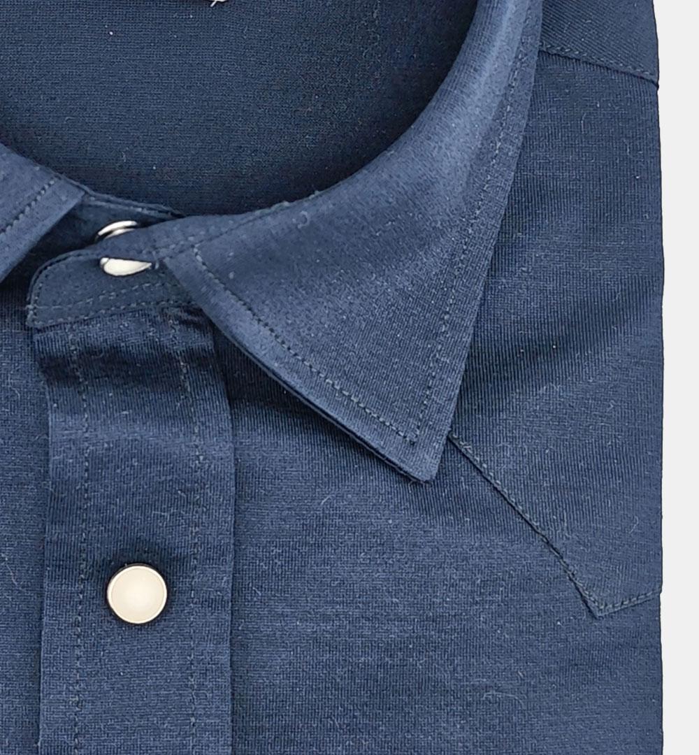 Camicia Giangi uomo Wester blu WESTER 30332 GIANGI 