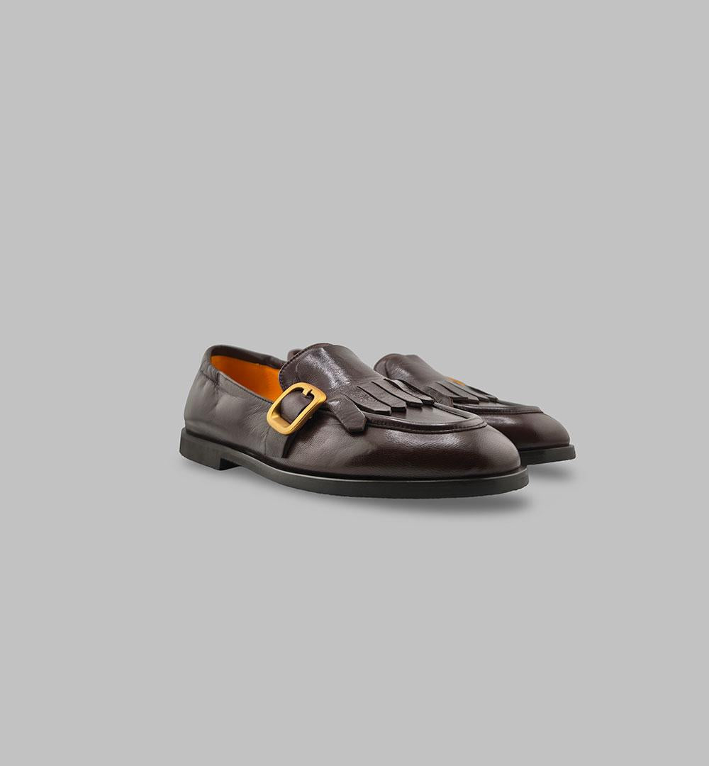 Mocassini Mara Bini donna V402 Caffè V402 FRA.FIBBIA MARA BINI 