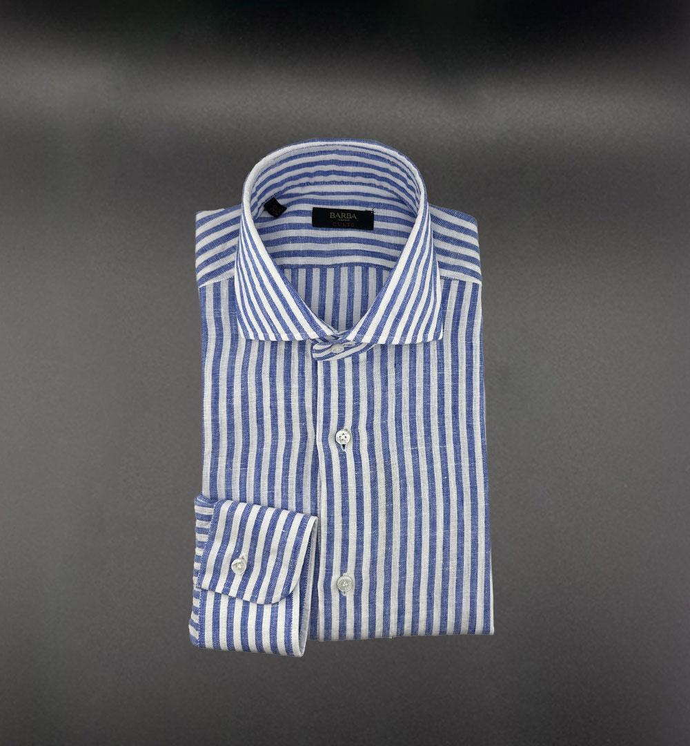 Camicia Barba uomo K1U13P0147066 azzurra K1U13P0147066 0003 RIGA AZZURRA BARBA 