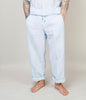 Pantalone Inlinum uomo Pajama celeste