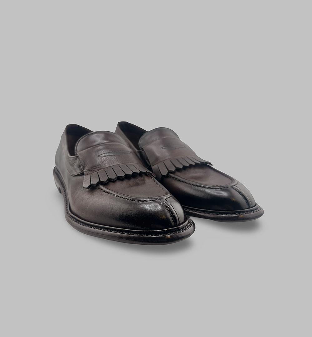 Mocassino Claudio Marini uomo 8322 testa di moro 8322 FRANGIA T.D.M CLAUDIO MARINI 