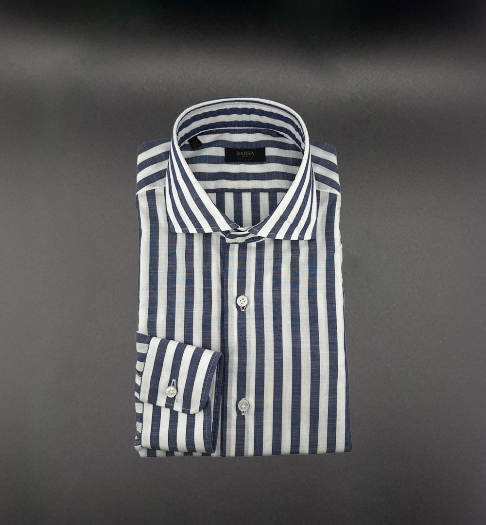 Camicia Barba uomo K6U13P0147106 Culto blu K1U13P0147106 0002 RIGA BLU BARBA 