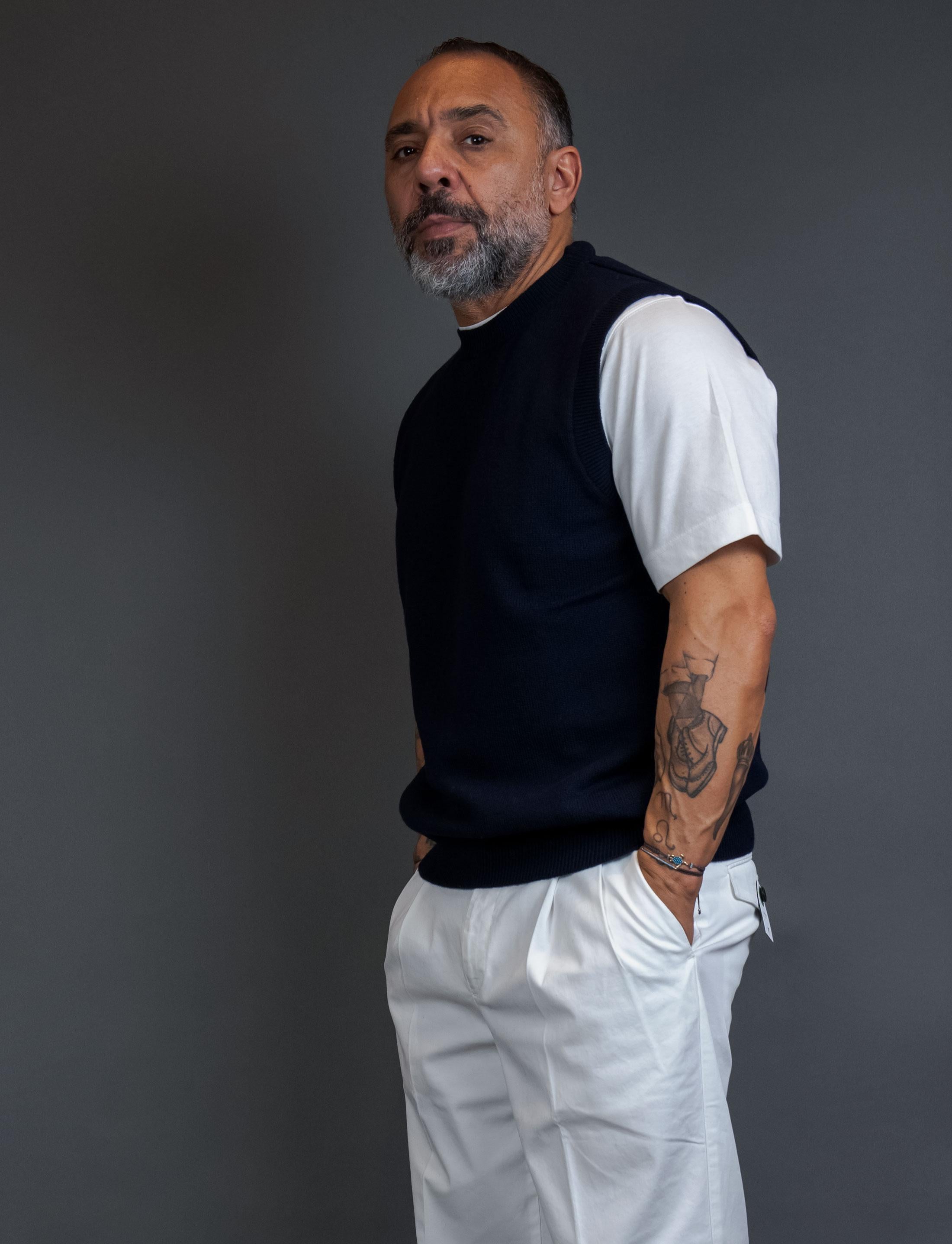 Gilet CLAQ uomo CQ92029 Blu CQ92029 BLUE CLAQ 