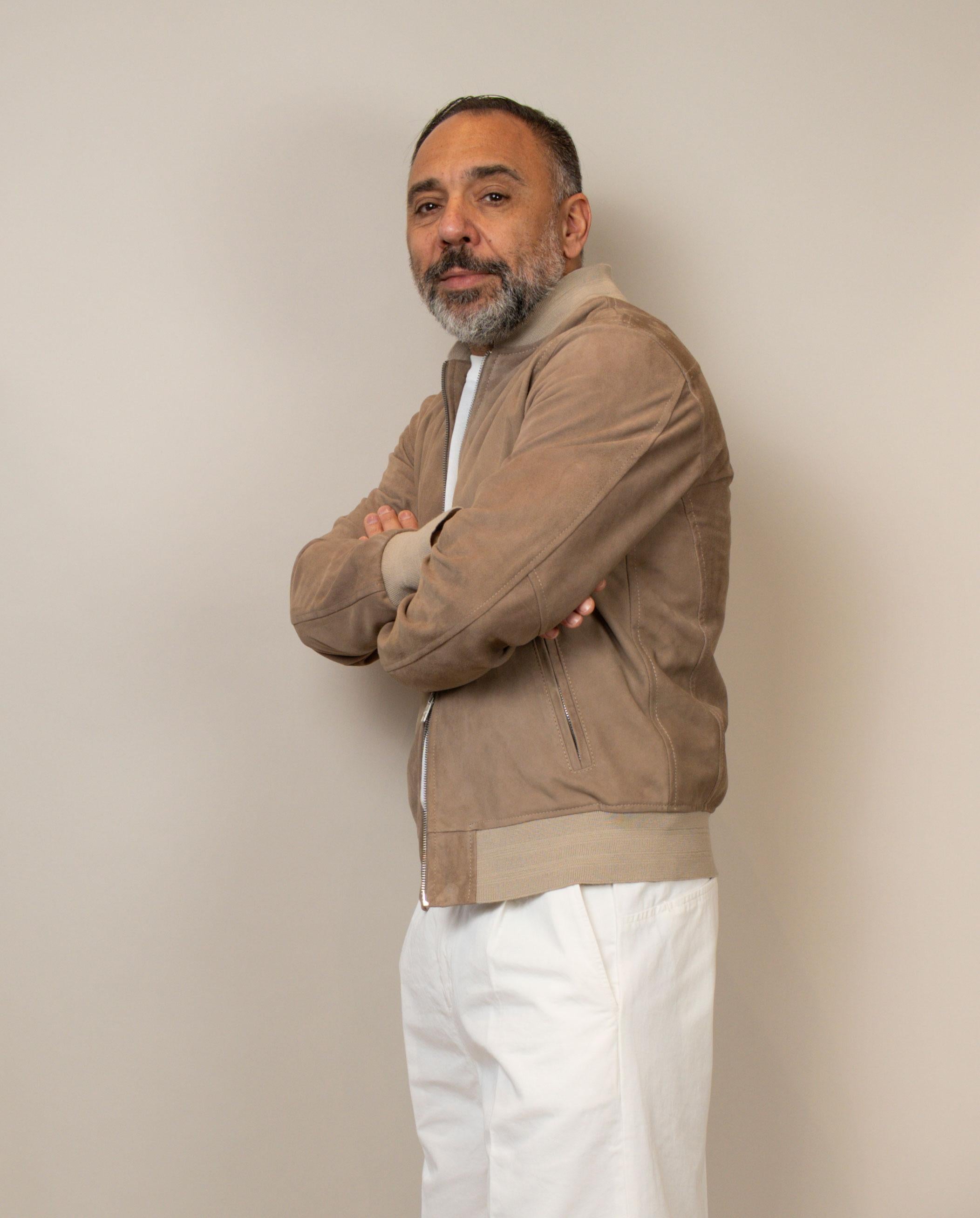 Giubbino Dfour uomo 870 CMA beige BOMBER 870 CMA BEIGE DFOUR 