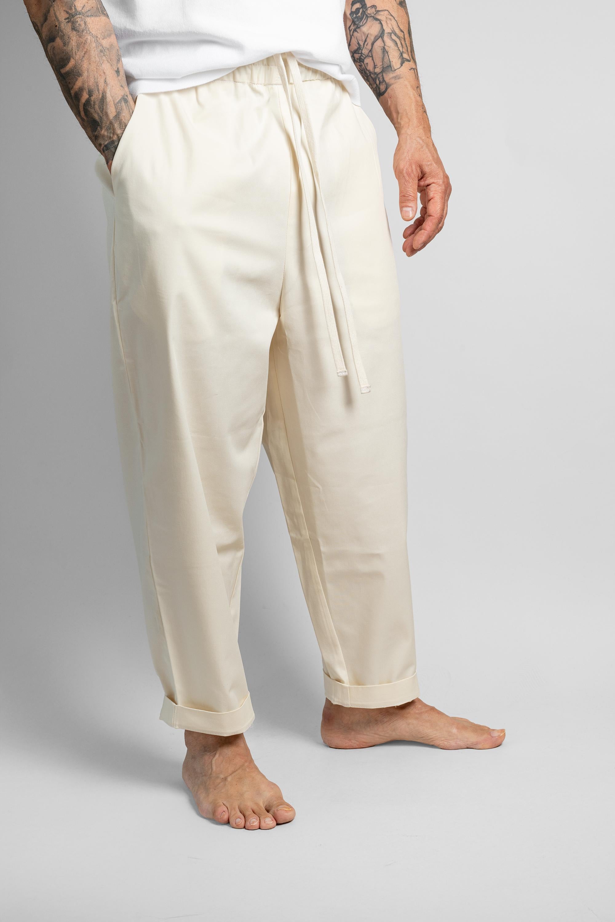 Pantalone OFFICINE uomo PANTALONE NICO Panna PANTALONE NICO PANNA OFFICINE 