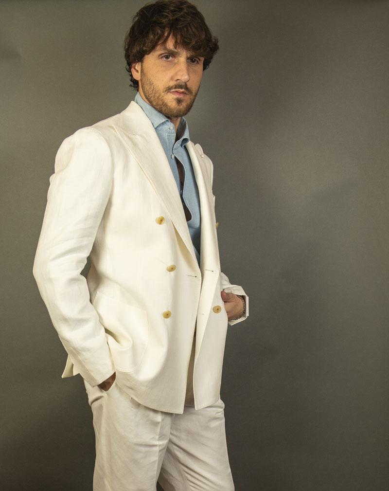 Giacca Luigi Bianchi uomo 2617 panna 2617 54220 1 PANNA LUIGI BIANCHI MANTOVA 