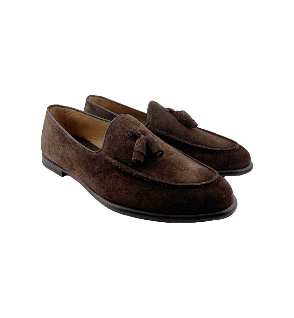 Mocassino Barrett uomo 241U071 20 testa di moro 241U071.20 NAP BARRETT 