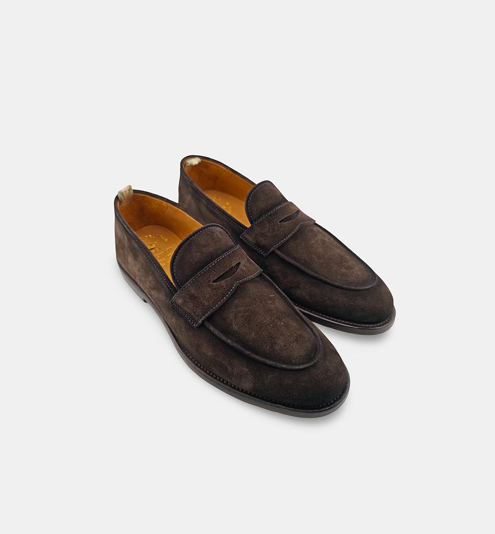 Mocassini OFFICINE CREATIVE uomo OPERA001 Testa di moro OPERA/001 T.D.M. OFFICINE CREATIVE 