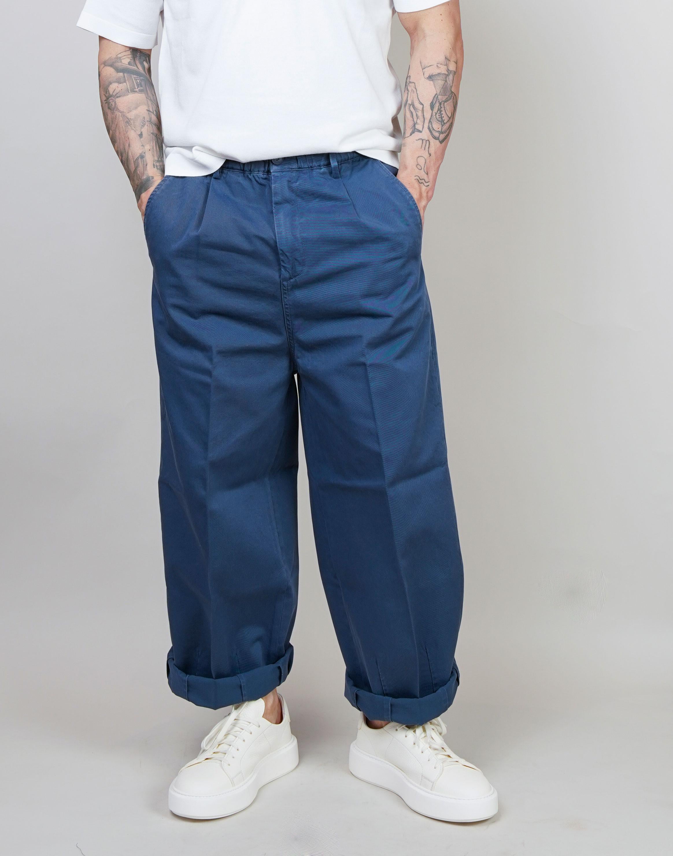 Pantalone Bonheur uomo Kochi blu KOCHI 1640 B BONHEUR 