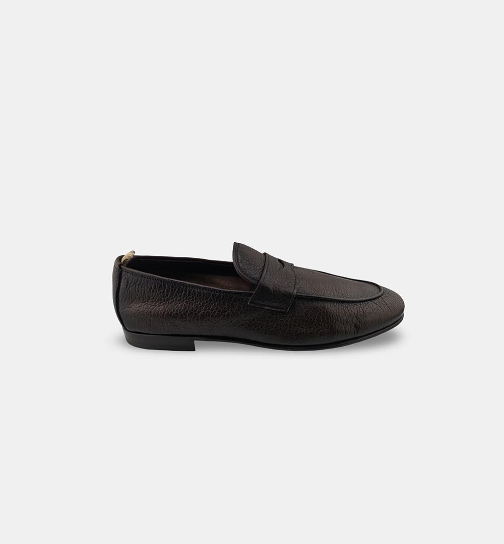 Mocassini OFFICINE CREATIVE uomo OLIVER010 Ebano<BR/> OLIVER/010 DEER OFFICINE CREATIVE 