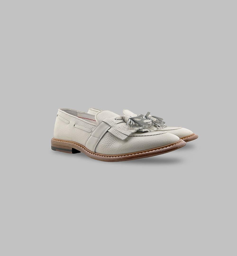 Mocassino Claudio Marini uomo 8318 bianchi 8318 NAP.FRA.B CLAUDIO MARINI 