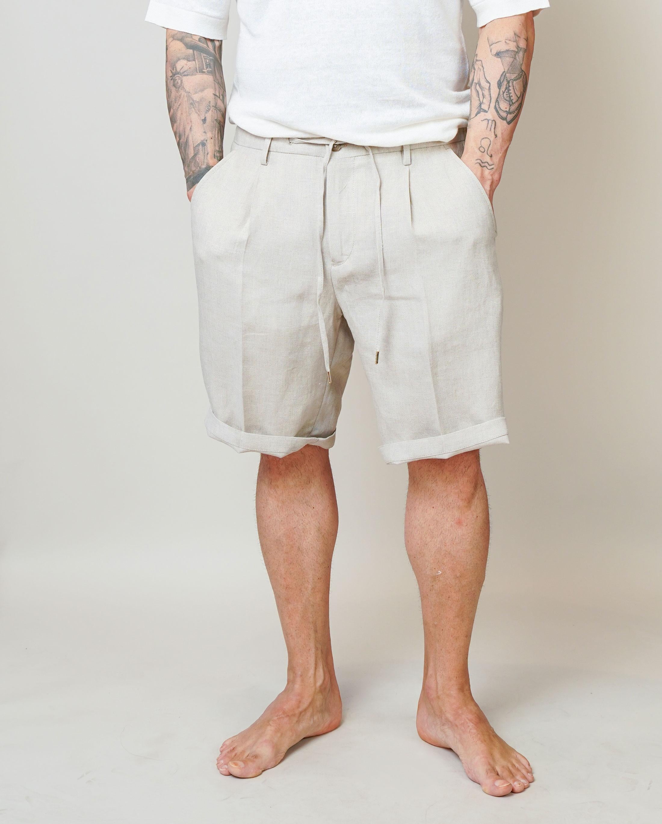 Bermuda Briglia uomo Olbias beige OLBIAS 300117 43 BRIGLIA 