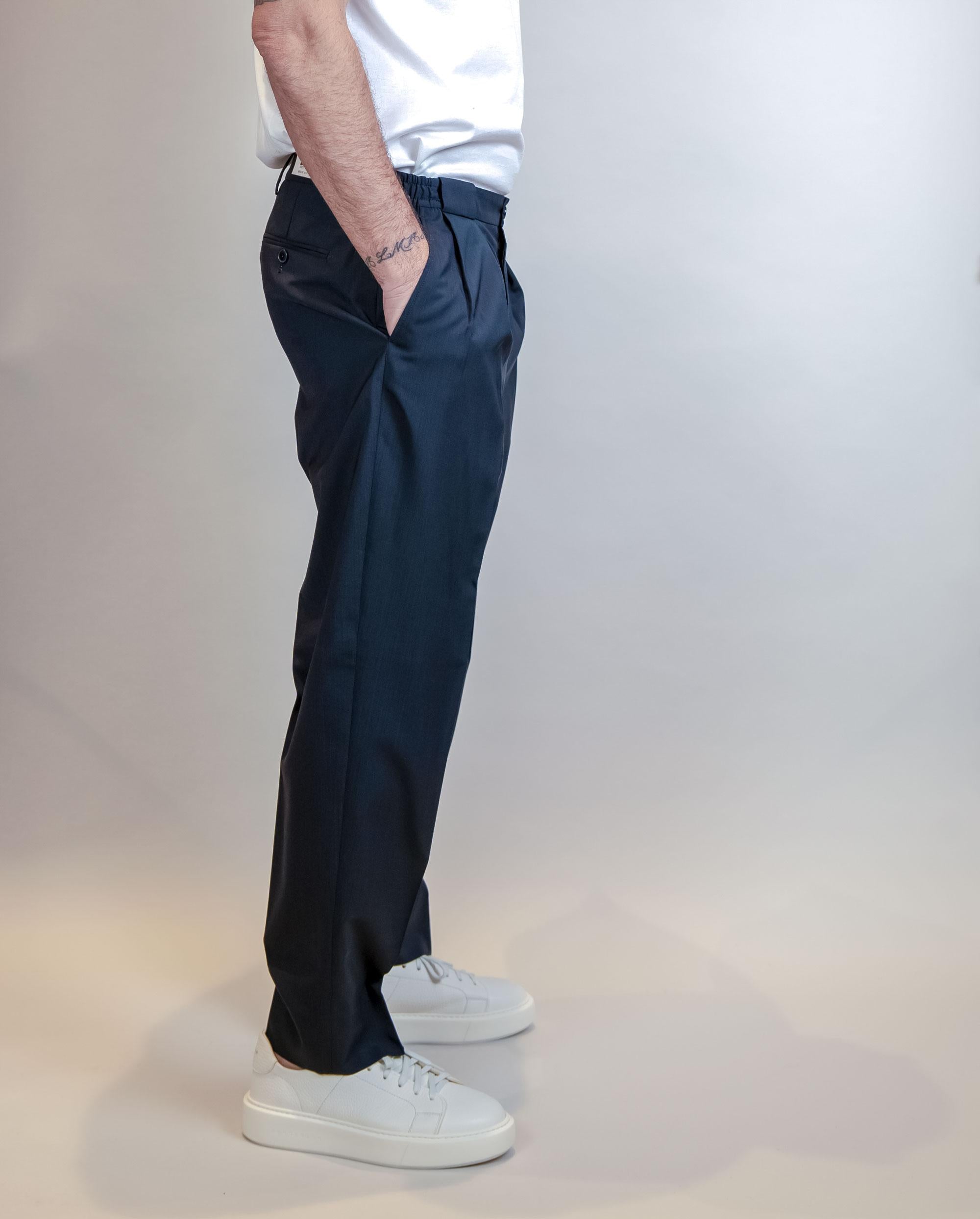 Pantalone BRIGLIA uomo PORTOBELLOS Blu PORTOBELLOS 300082 011 BRIGLIA 