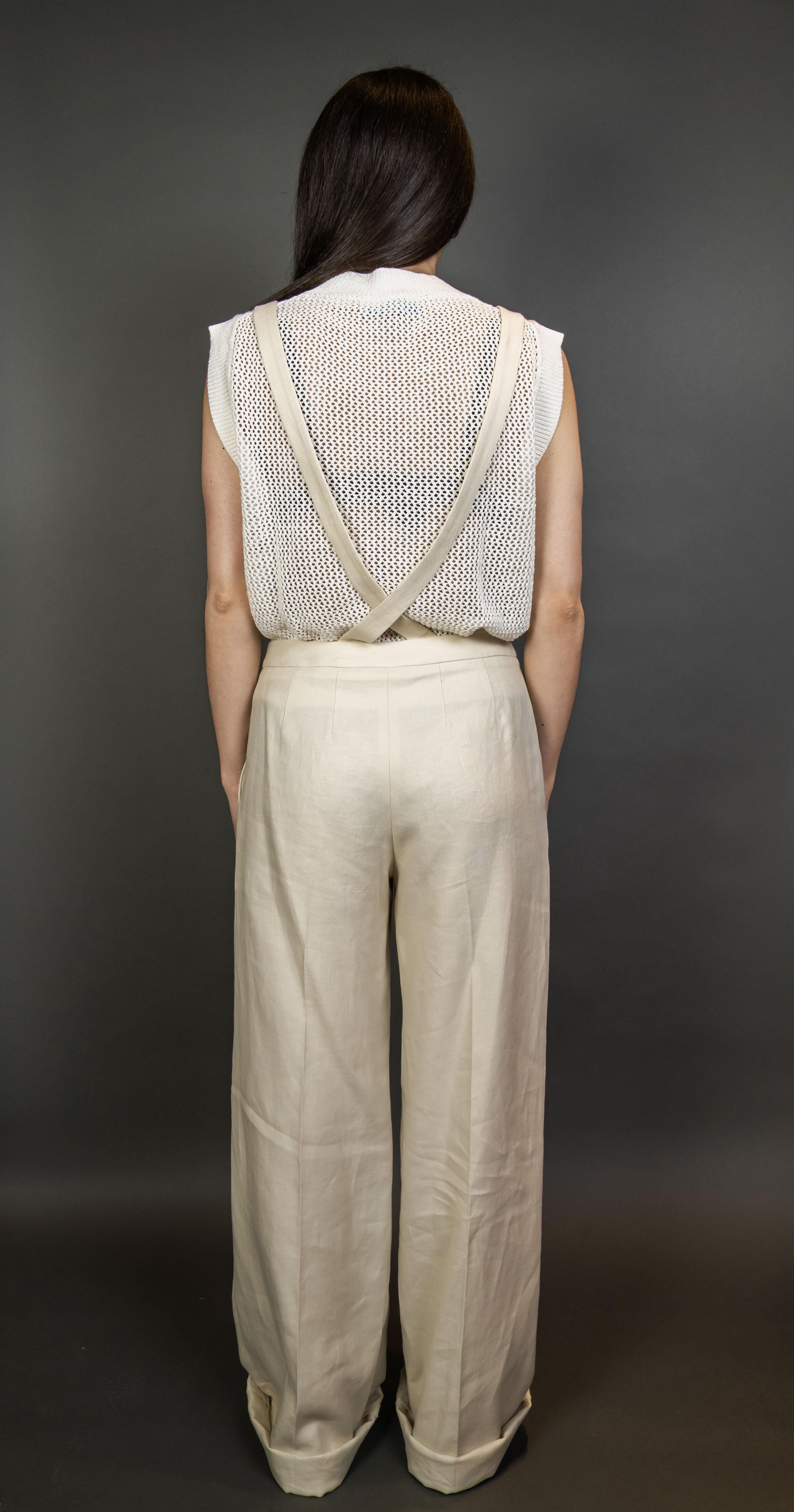 Pantalone PT Torino donna VSDNZX0STD panna<BR/><BR/> VSDNZX0STD SD66 0030 PANNA PT 
