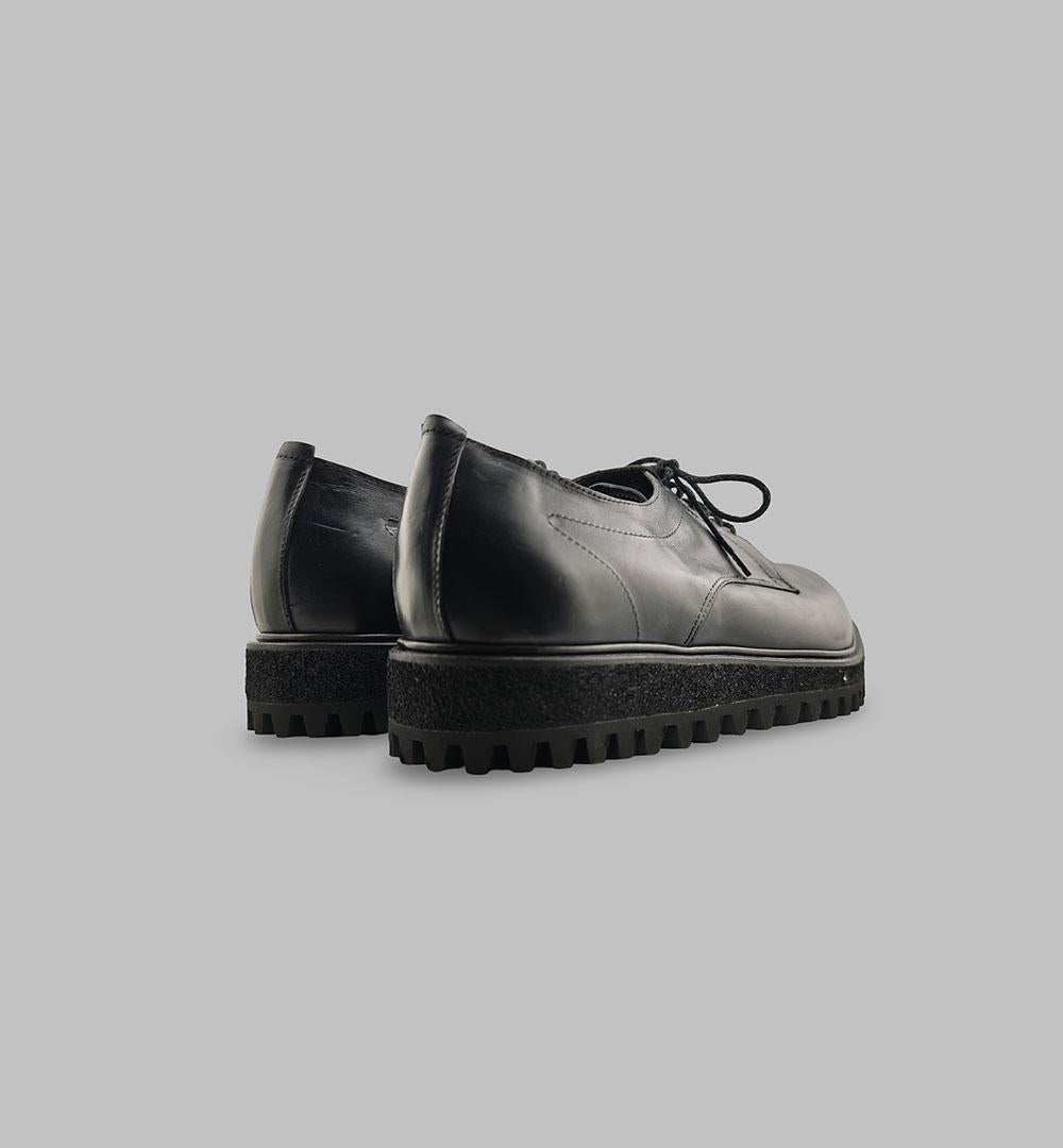 Derby Shoto uomo 2472 Nero<BR/> 2472 DENT.N SHOTO 