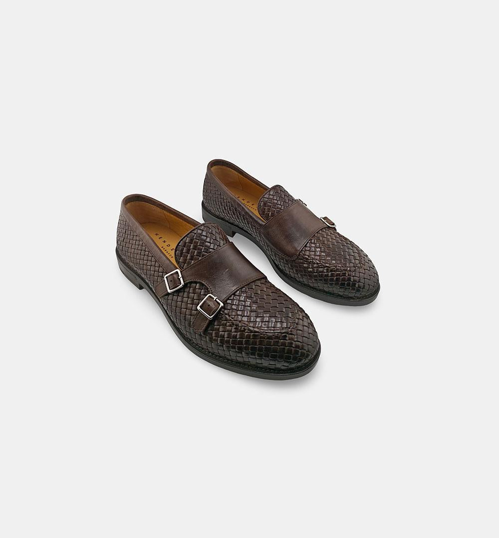 Doppia Fibbia Henderson uomo 74402 caffè 74402 P.1 HENDERSON 