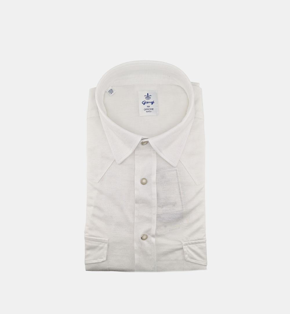Camicia Giangi uomo Wester bianca WESTER BIANCO GIANGI 
