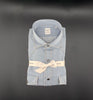 Camicia Borriello x Officine uomo 21063 denim blu chiaro
