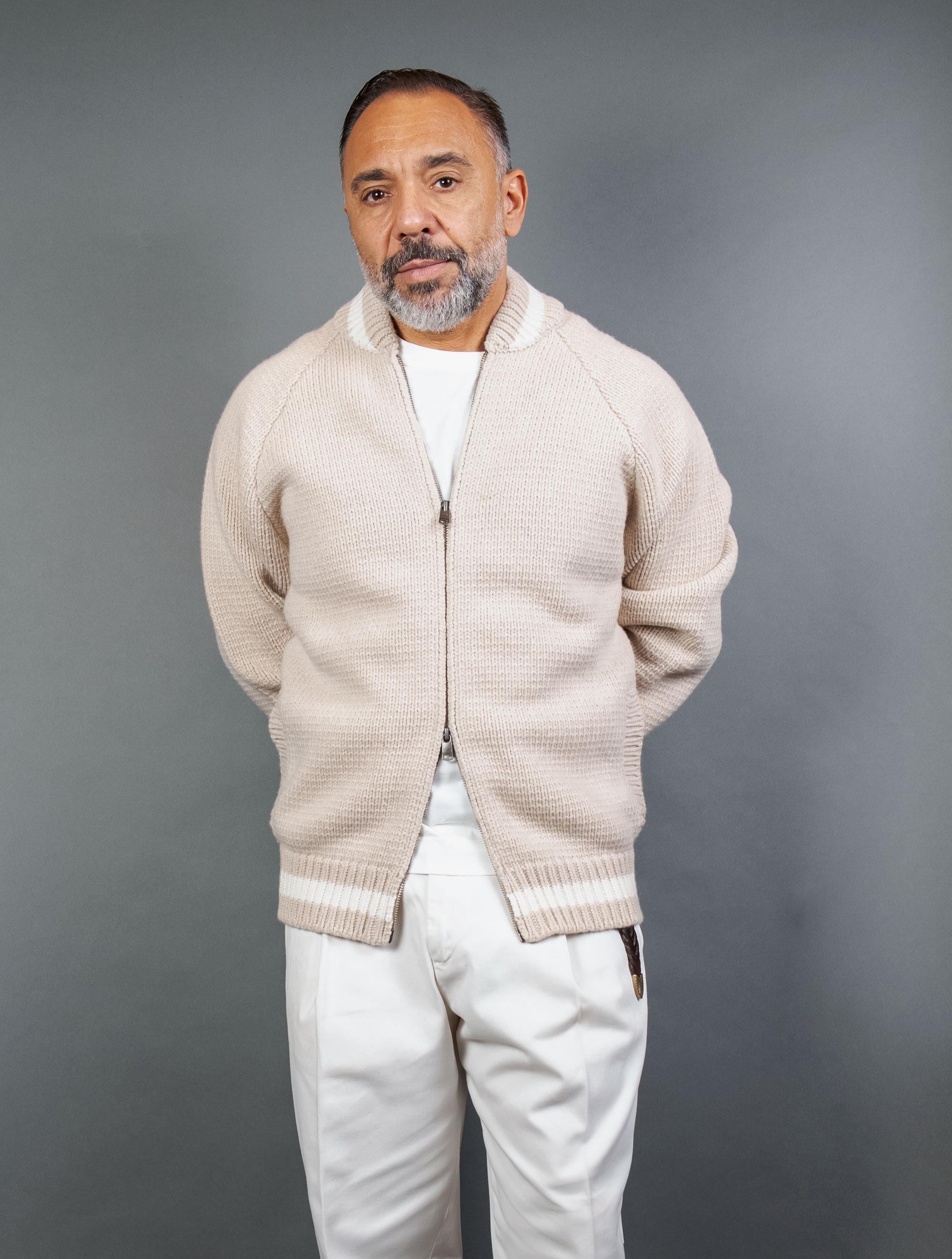 Bomber CIRCOLO uomo 5164 Beige 5164 1185 SAND CIRCOLO 