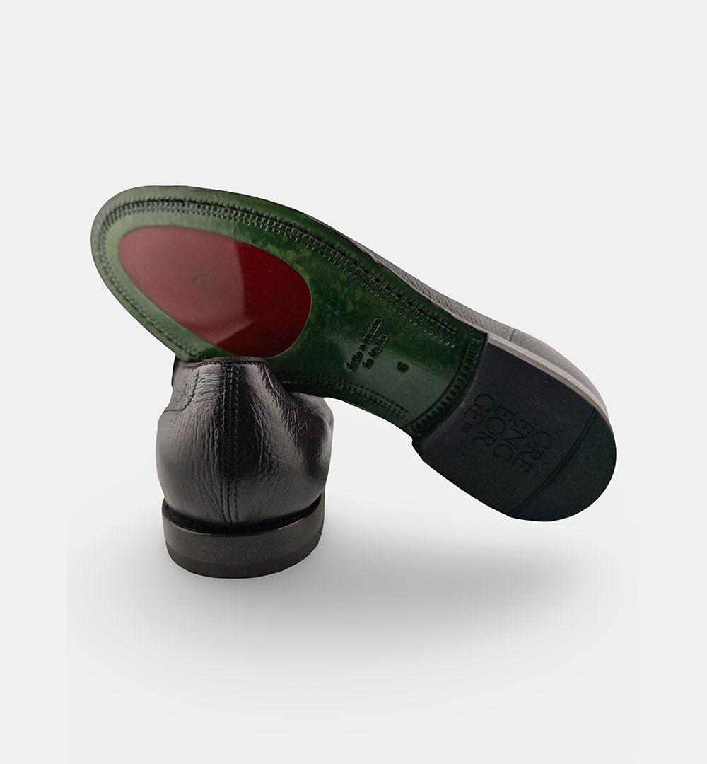 Mocassino GREEN GEORGE uomo 1090 Testa di moro 1090 810 SOFT GREEN GEORGE 