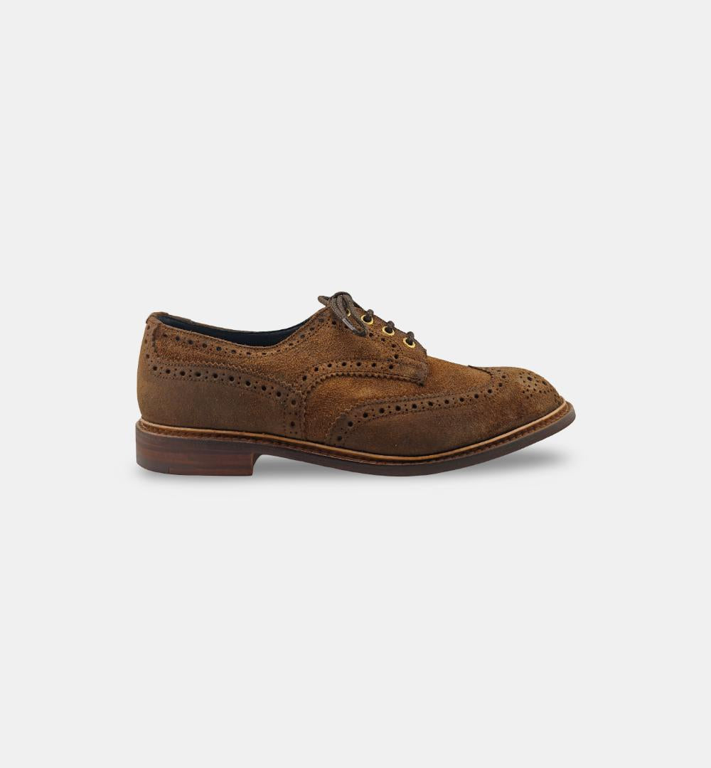 Derby Tricker's uomo 5633 terra 5633/363 BURTON SNUFF TRICKER'S 