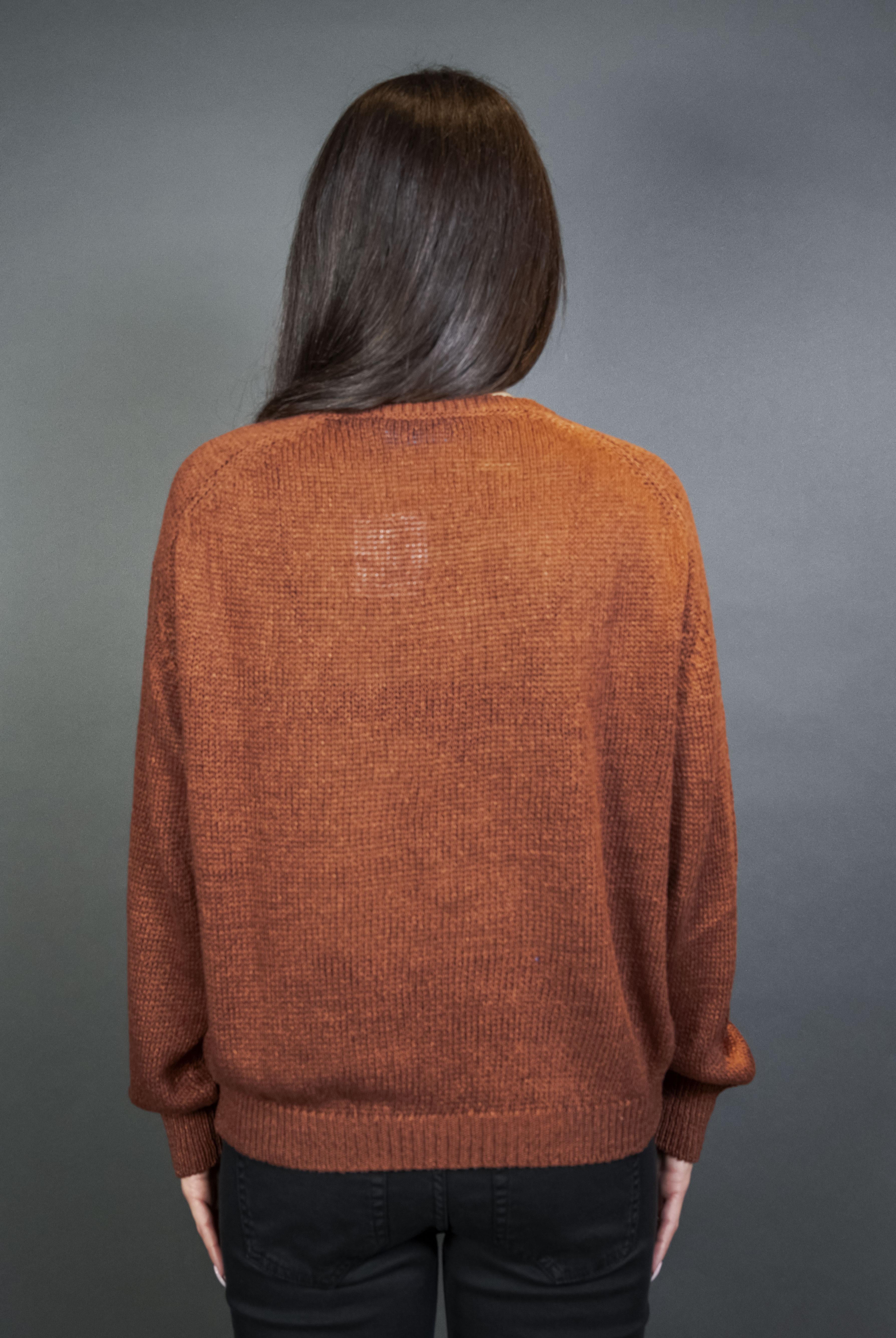 Maglia Daniele Fiesoli Donna 7111 tabacco 7111 33 PARICOLLO DANIELE FIESOLI 