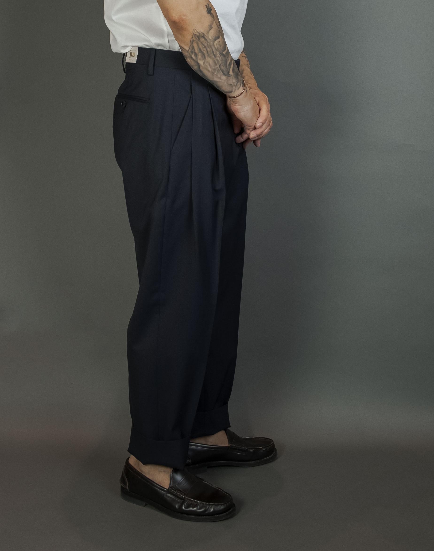 Pantalone Briglia uomo Arnos blu ARNOS 400100 011 NAVY BRIGLIA 