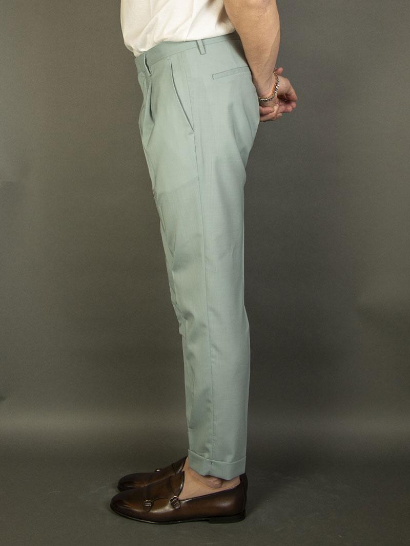 Pantalone Briglia uomo TIBERIOS 325082 celadon TIBERIOS 325082 0132 CELADON BRIGLIA 