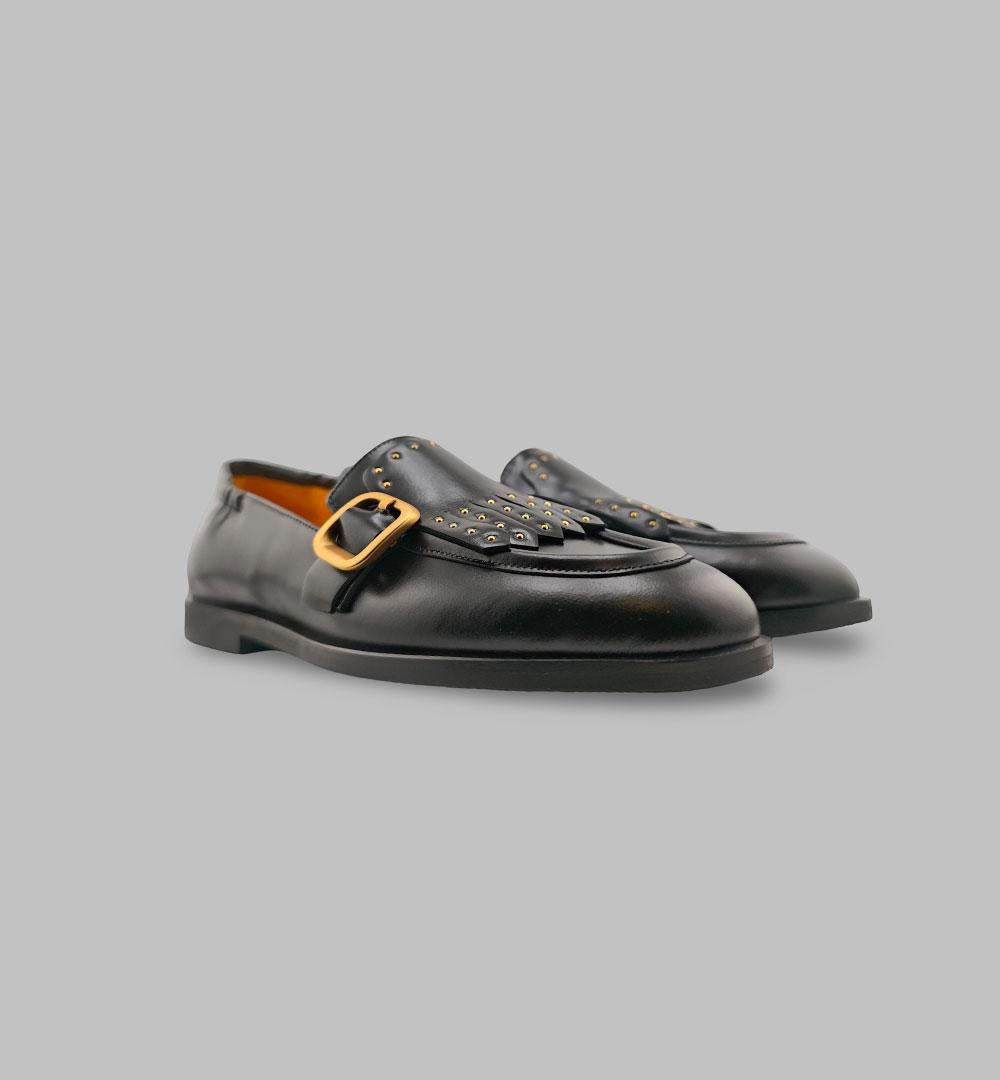 Mocassino Mara Bini Sally donna V403 nero<BR/><BR/> V403 FRA.FIBBIA MARA BINI 