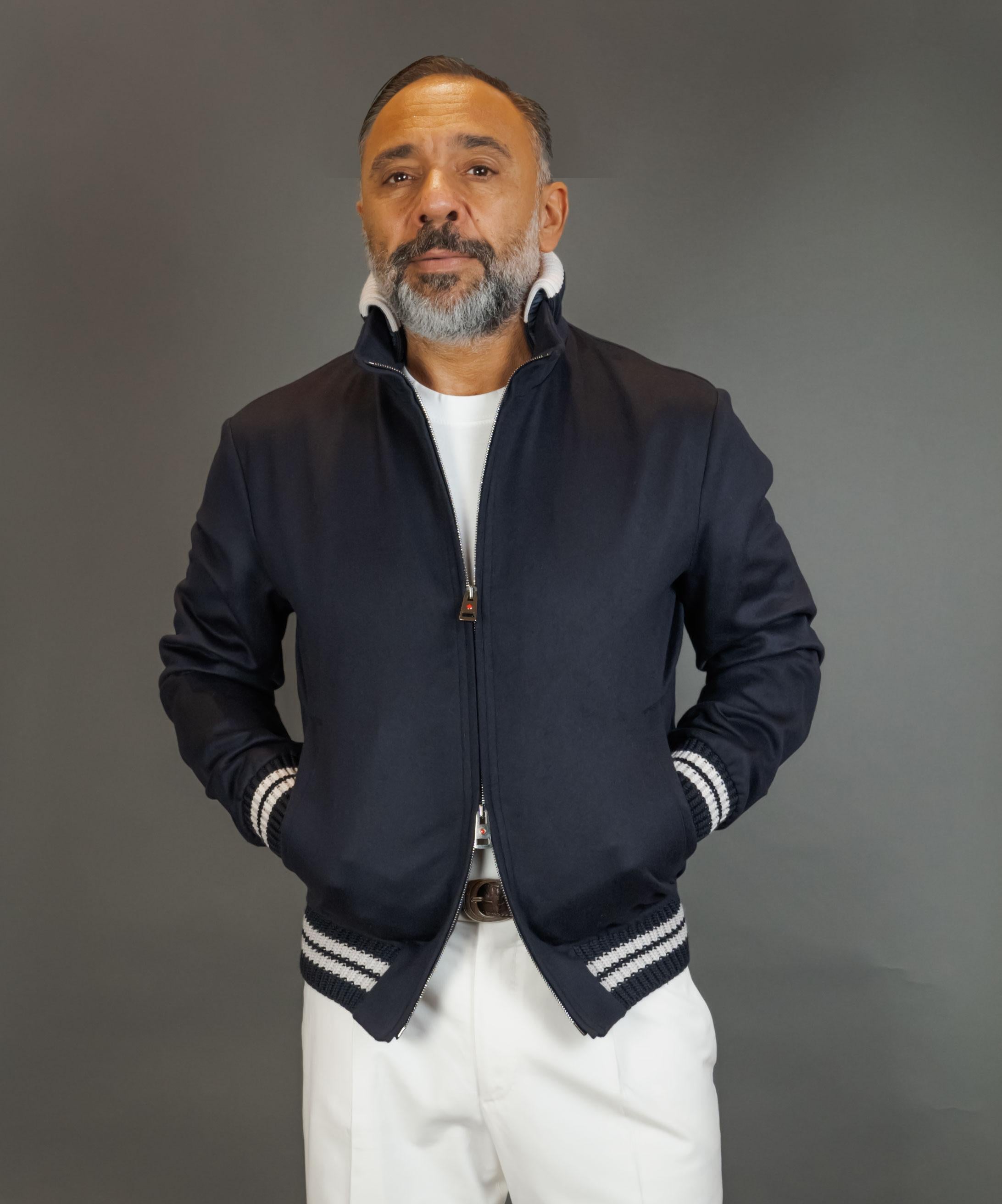 Giubbino KIRED uomo RONDE2W68180190 Blu RONDE2W68180190 07 BLU KIRED 