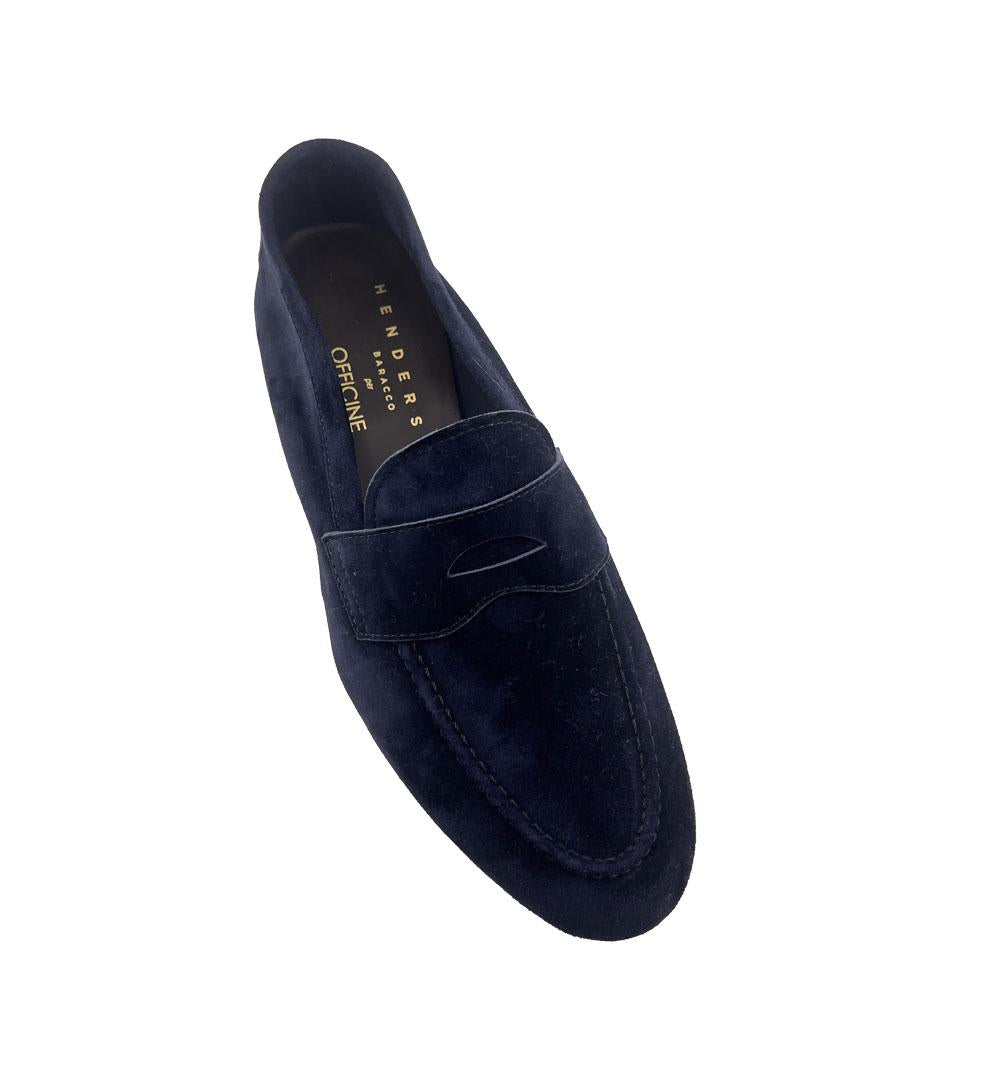 Mocassini Henderson uomo 75417 blu<BR/><BR/> 75417.S.0 LIGHT.P.Q HENDERSON 