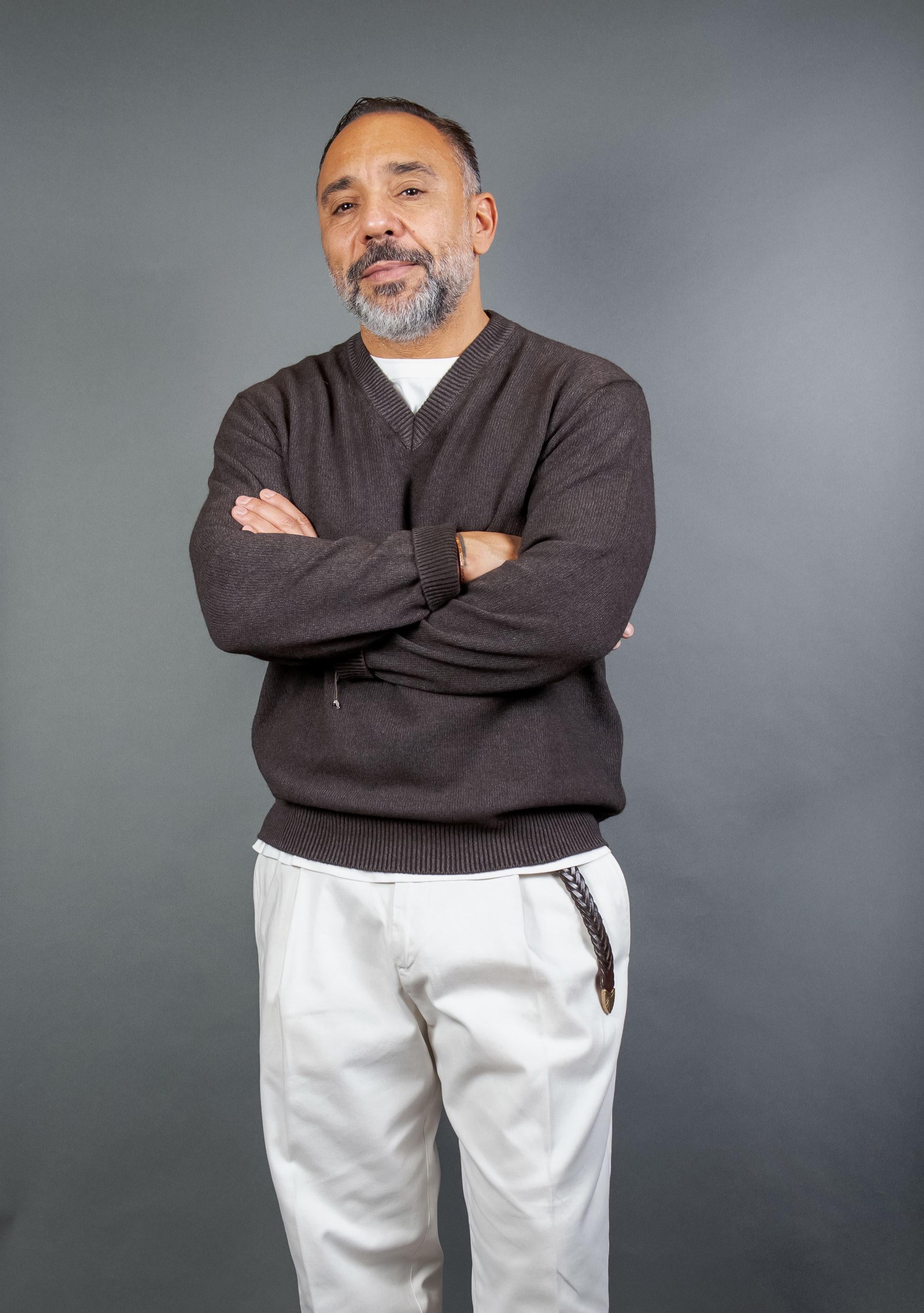 Maglione DANIELE FIESOLI uomo 3381 Moro 3381 033 MORO DANIELE FIESOLI 