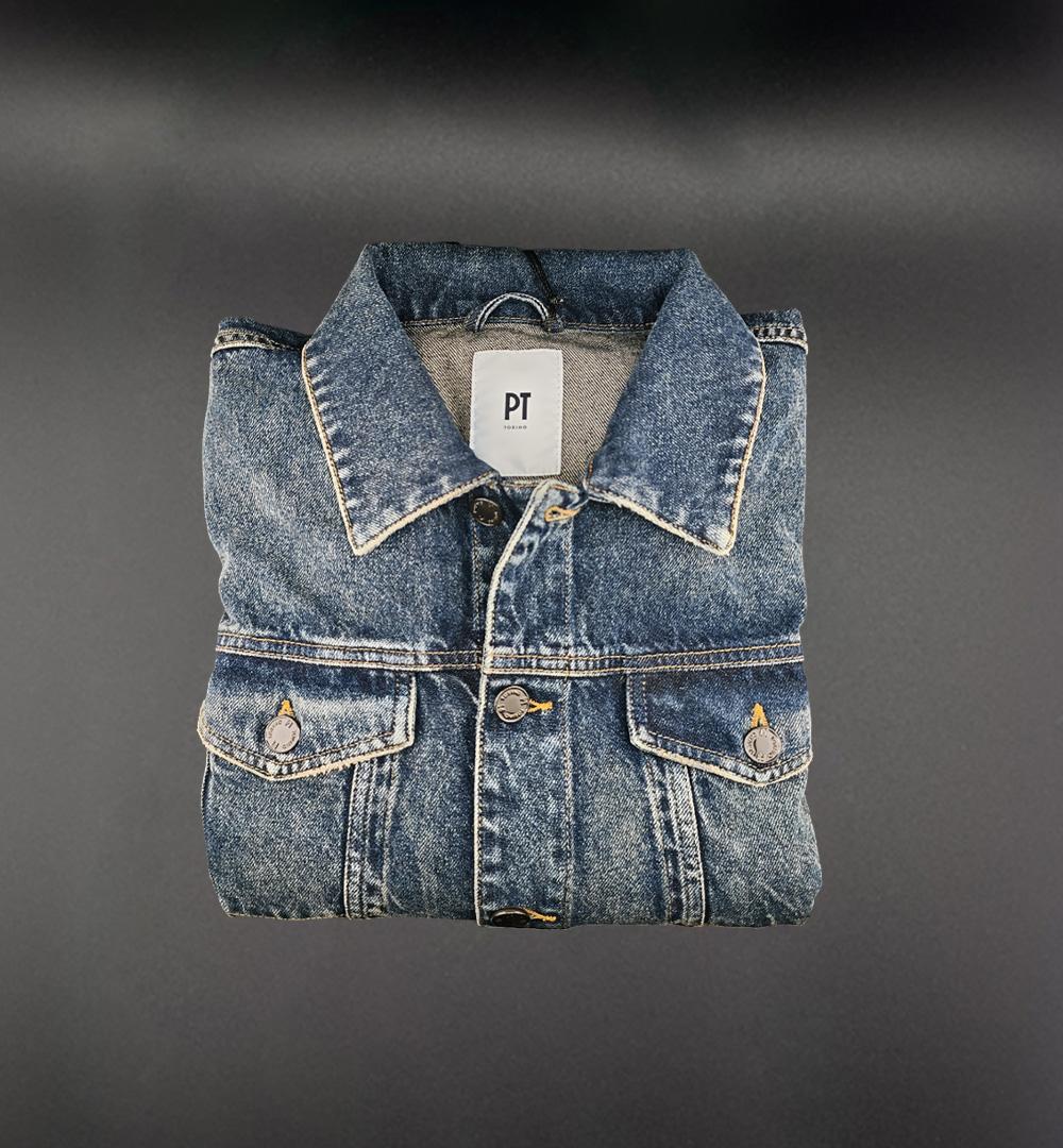 Giubbino PT TORINO uomo 2PGB06 AW0210 Denim 2PGB06 AW0210 MN32 DENIM PT TORINO 