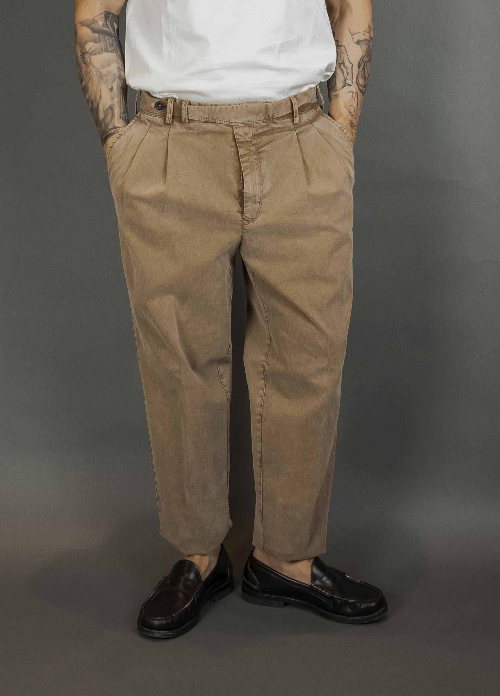 Pantalone PT Torino uomo ZTCMZB0RWLNK28 bruciato<BR/> ZTCMZB0RWLNK28 M145 BRUCIATO PT TORINO 