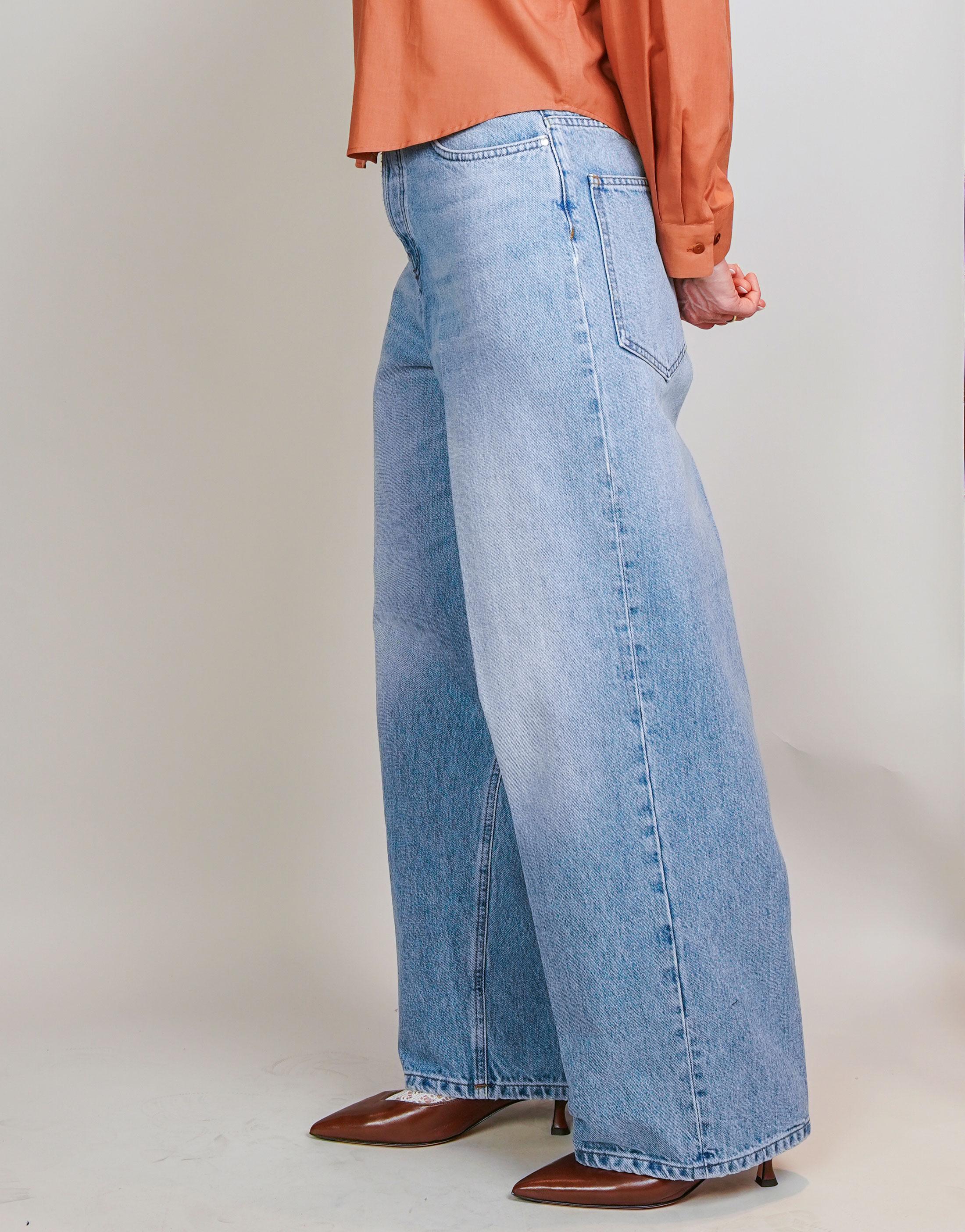 Jeans Don the fuller donna Berlino blu chiaro BERLINO DENIM DON THE FULLER 