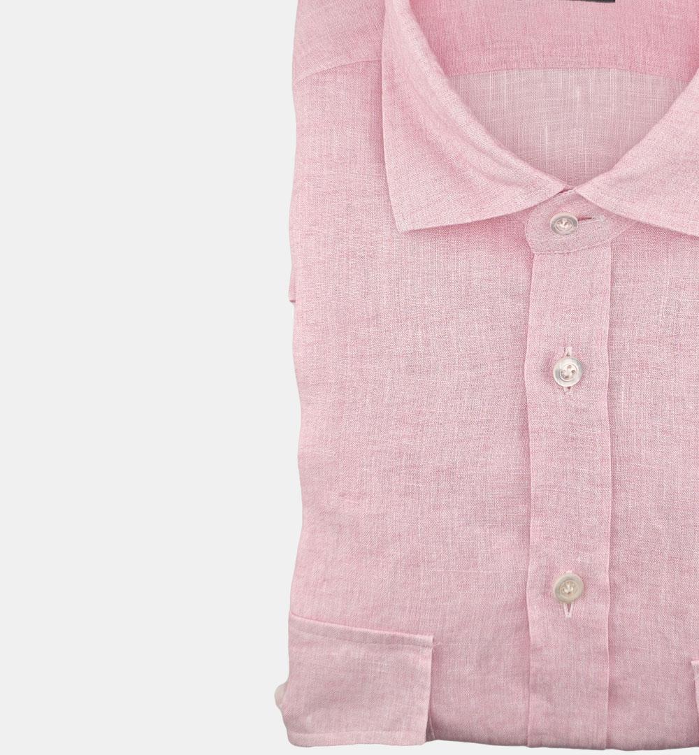 Camicia Barba uomo PIU12 0154073 rosa PIU12 0154073 4 BARBA 