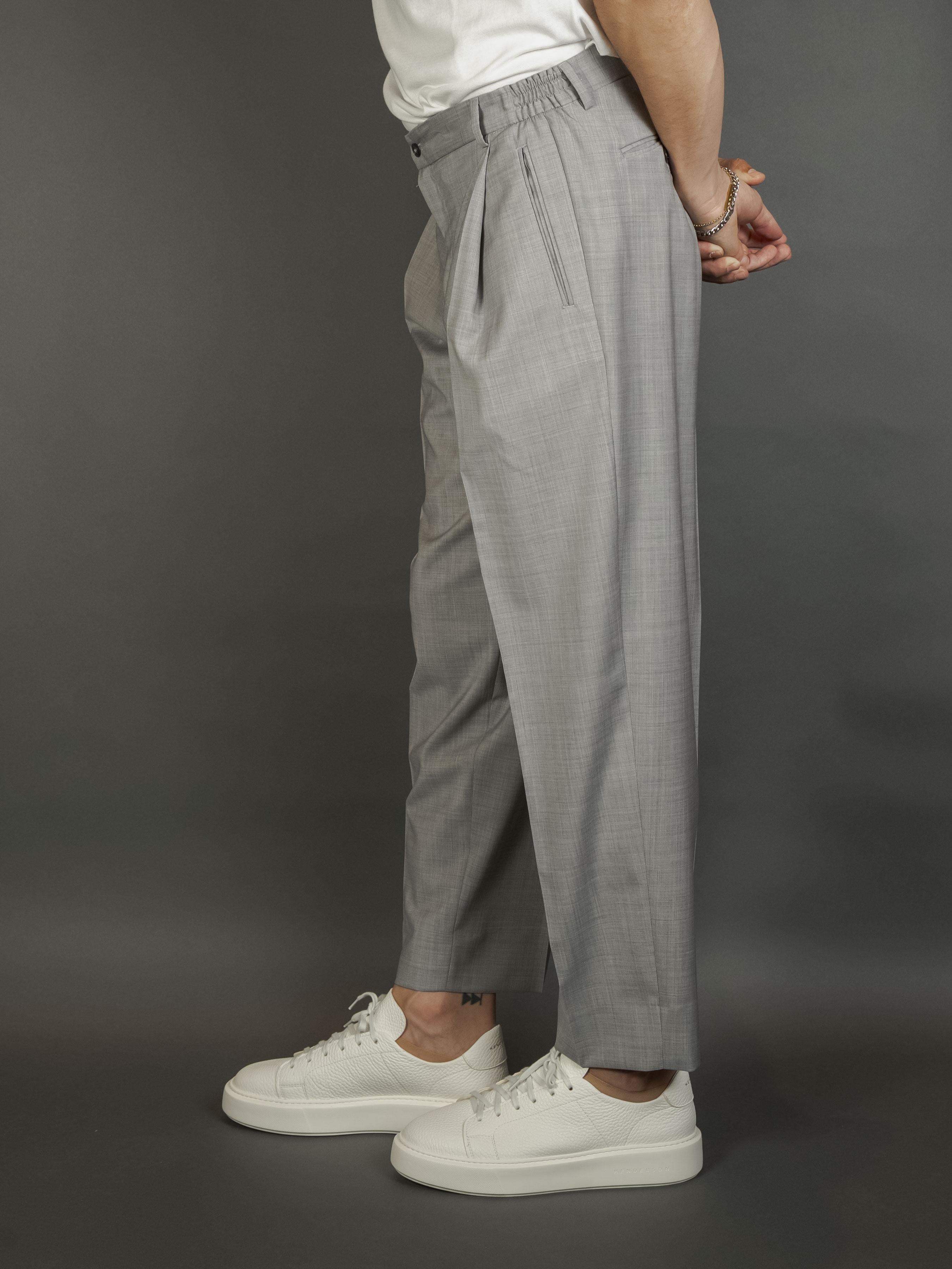 Pantalone Briglia uomo MANHATTANS acciaio MANHATTANS 325108 040 ACCIAIO BRIGLIA 
