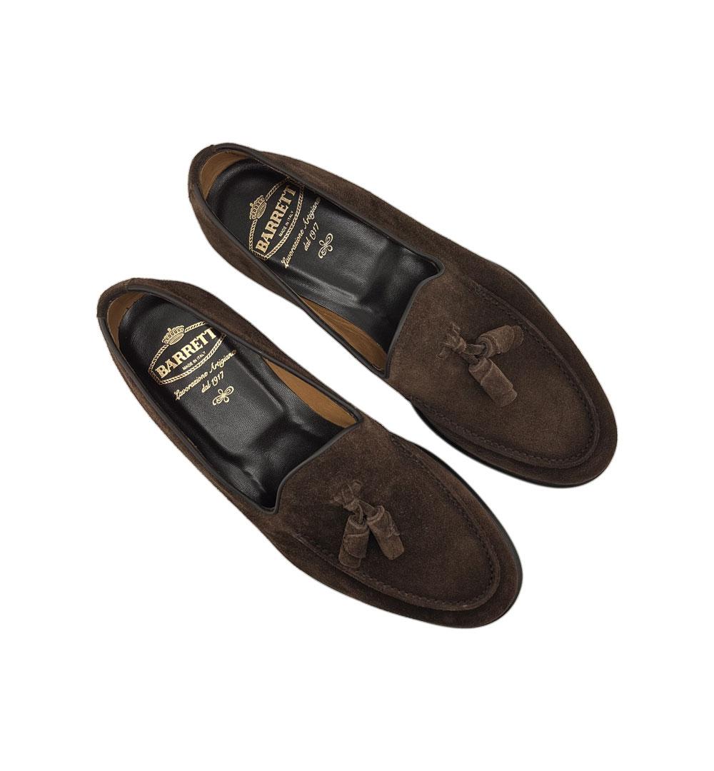 Mocassino Barrett uomo 241U071 20 testa di moro 241U071.20 NAP BARRETT 