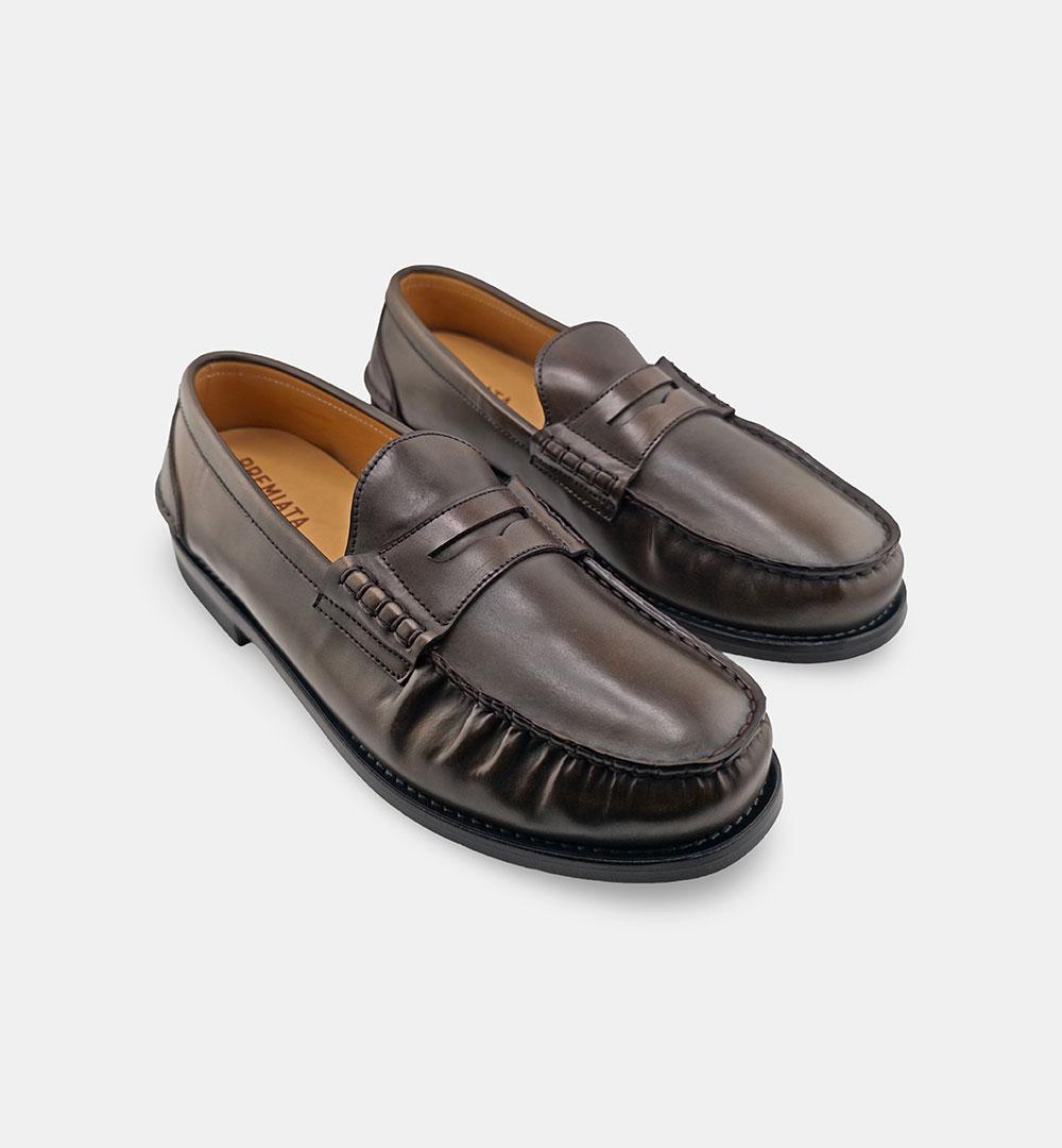 Mocassini Premiata uomo 32156 noce 32156 BINDER PREMIATA 