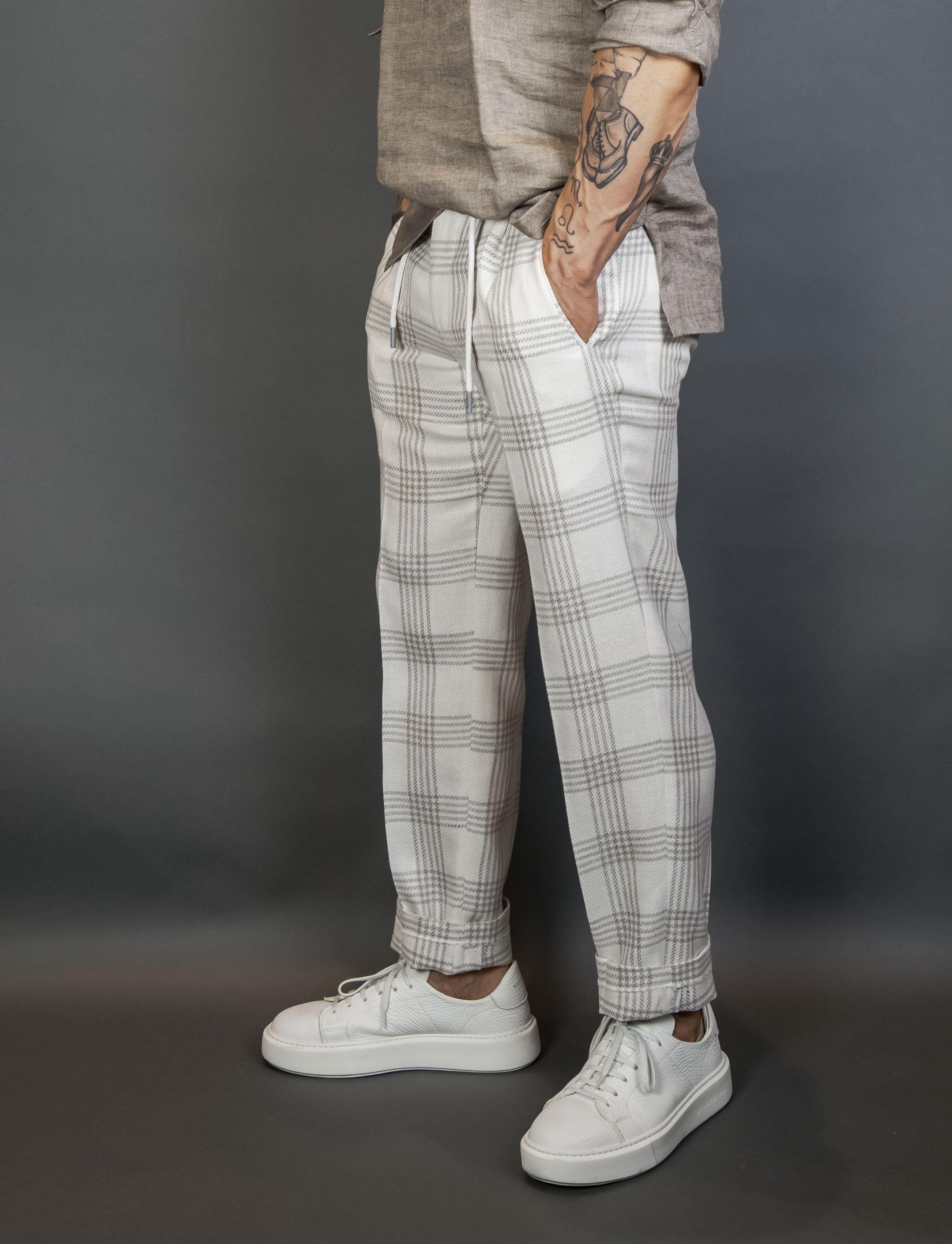 Pantalone Sartorio uomo SPN09S072471 panna SPN09S072471 2000 PANNA SARTORIO 