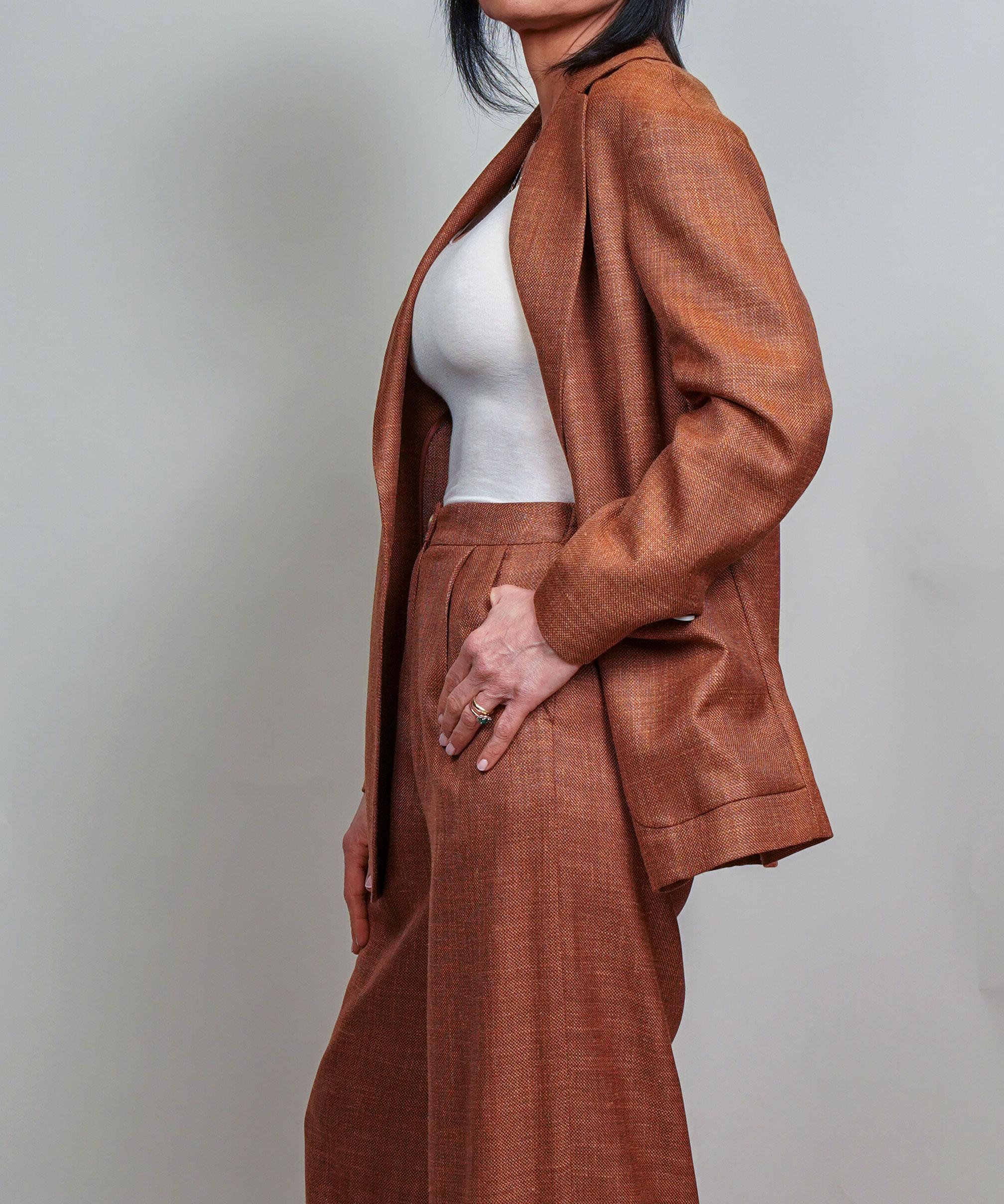Giacca Barba donna Jacket tabacco JACKET 55100 03 BARBA 
