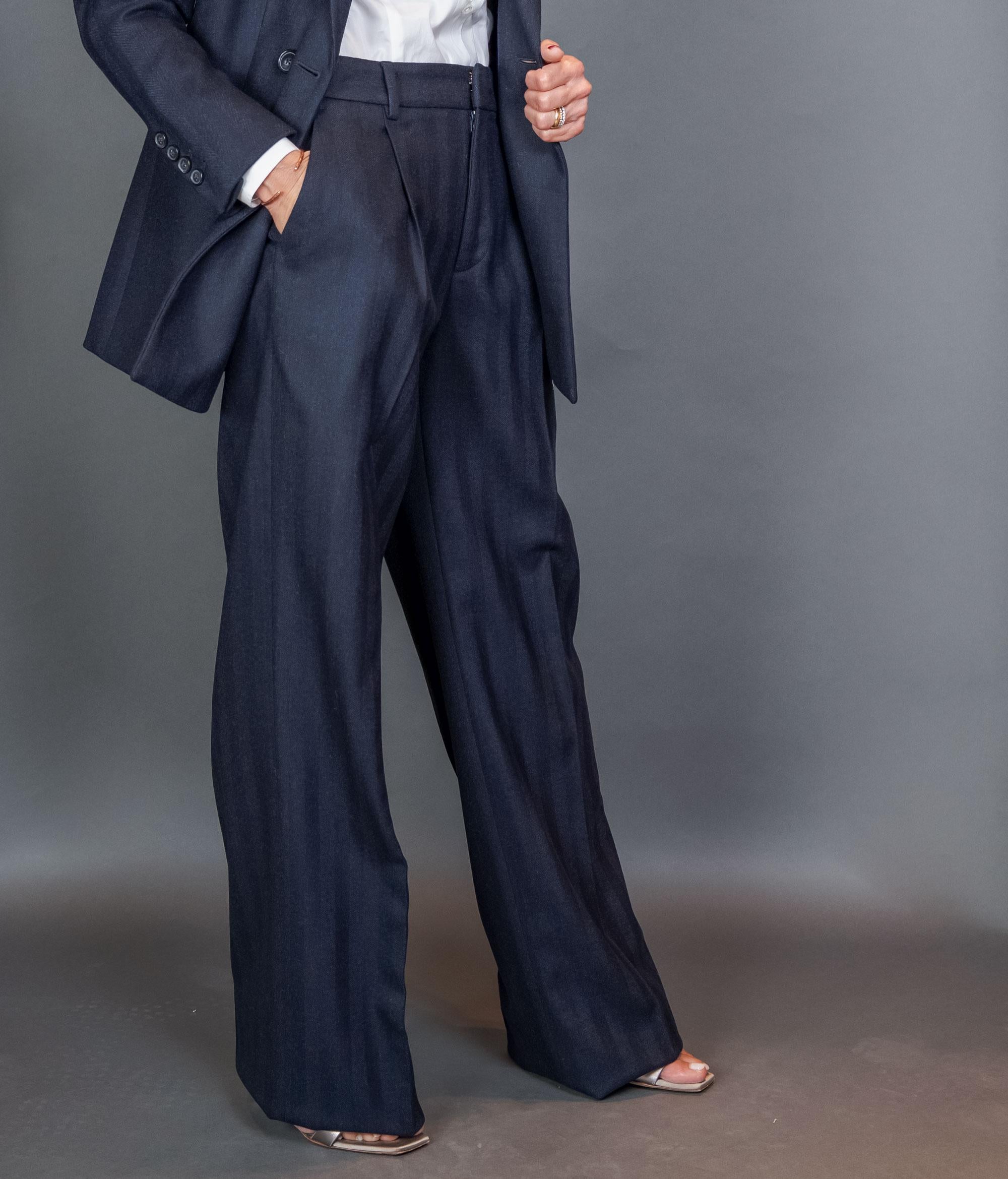 Pantalone PT TORINO donna LOLA Blu LOLA RG24 0360 PT TORINO 