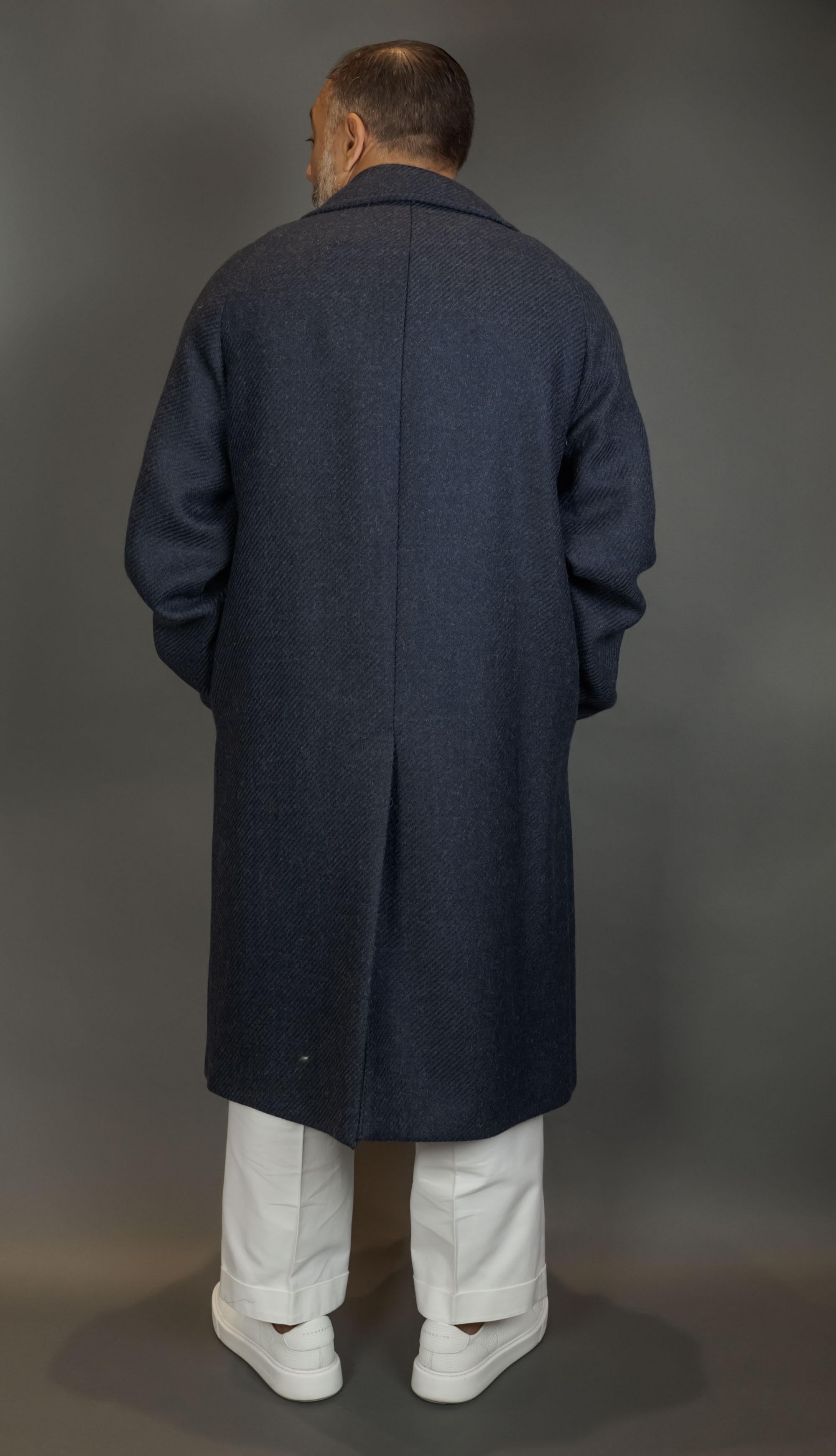 Cappotto LUIGI BIANCHI MANTOVA uomo 7306 Nero 7306 57531 4 NERO LUIGI BIANCHI MANTOVA 