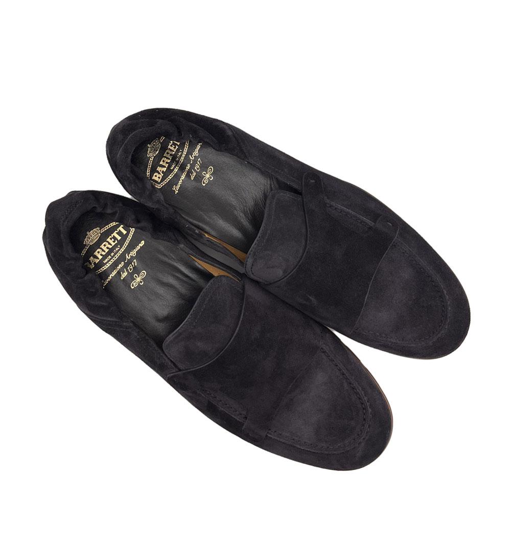 Doppia fibbia Slip on Barrett uomo 241U069 6 blu 241U069.1 D.F.ELASTICO.B BARRETT 