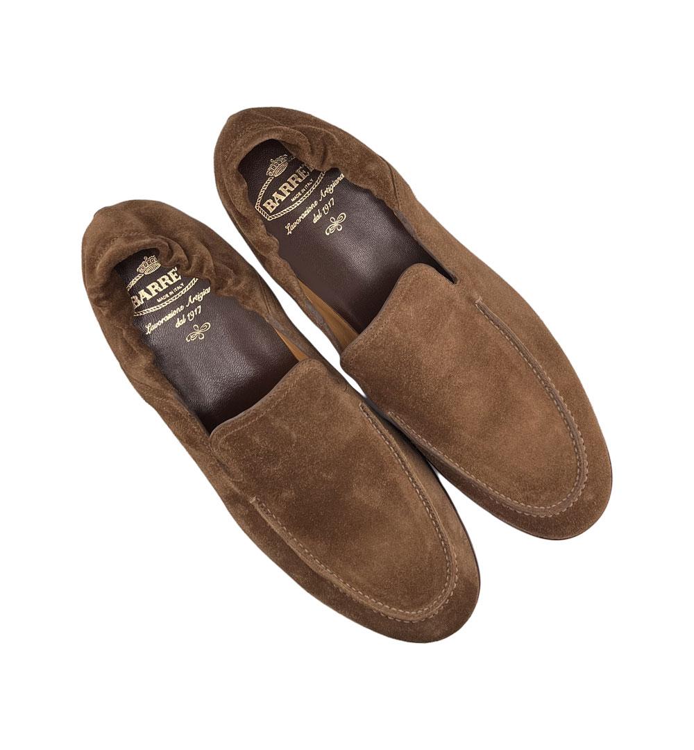 Mocassino Barrett uomo 241U037 tabacco 241U037.17 LISCIO.ELASTICO BARRETT 