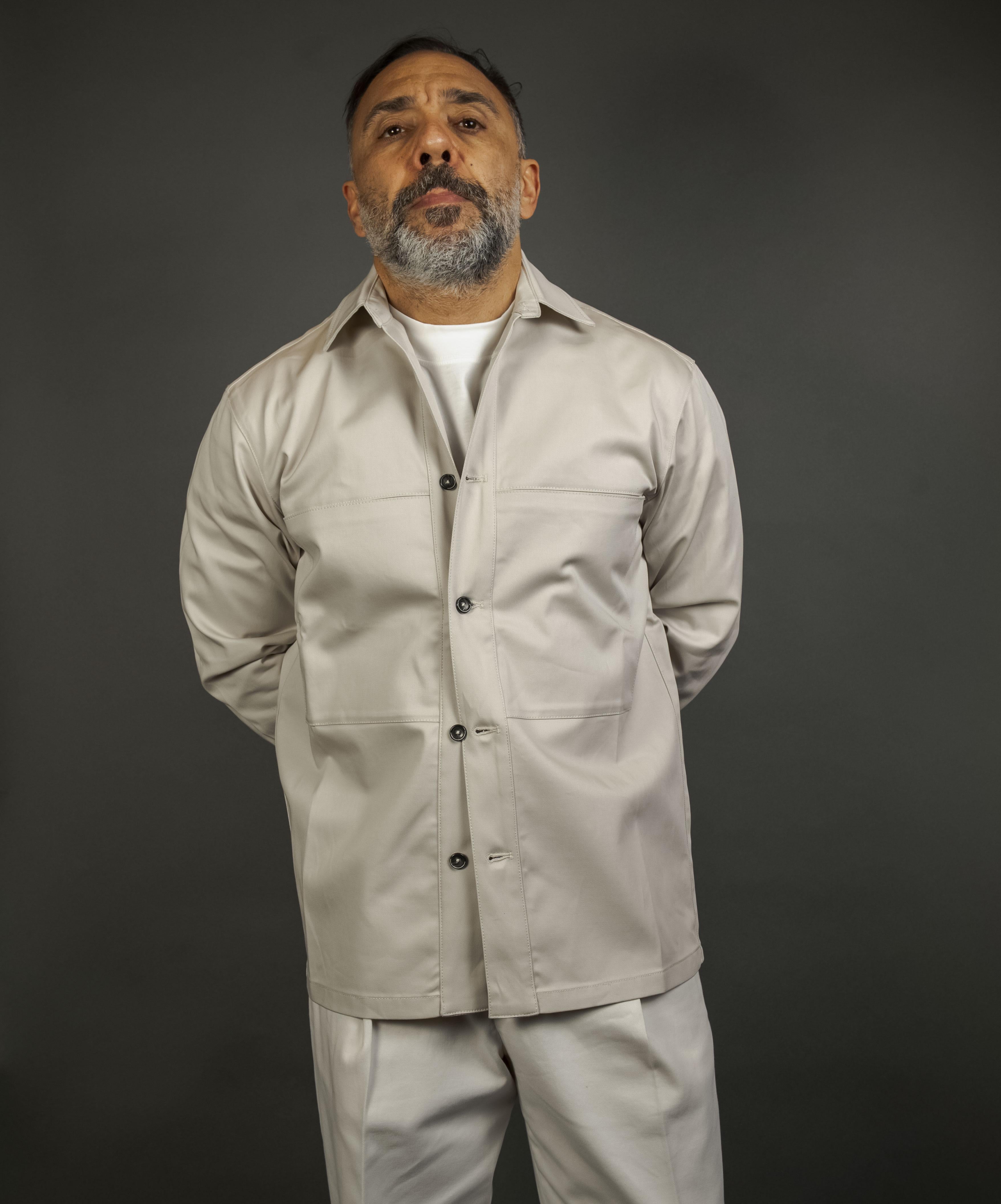 Overshirt Nine in the morning uomo 9SS25 CRS05CLEAN A13 avorio 9SS25 CRS05CLEAN A13 IVORY NINE INTHE MORNING 