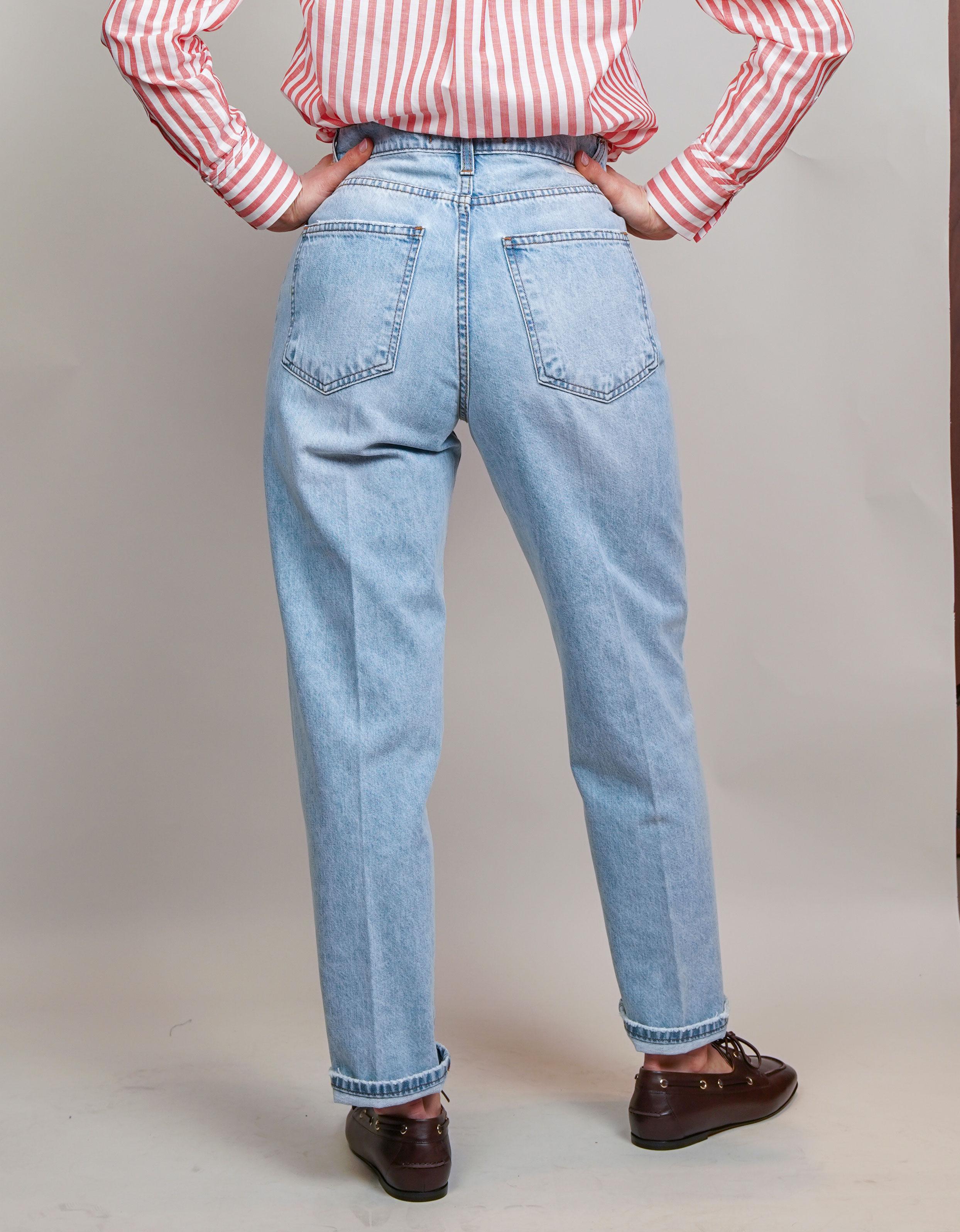 Jeans Bonheur donna Shangai blu chiaro SHANGAI 160 BONHEUR 