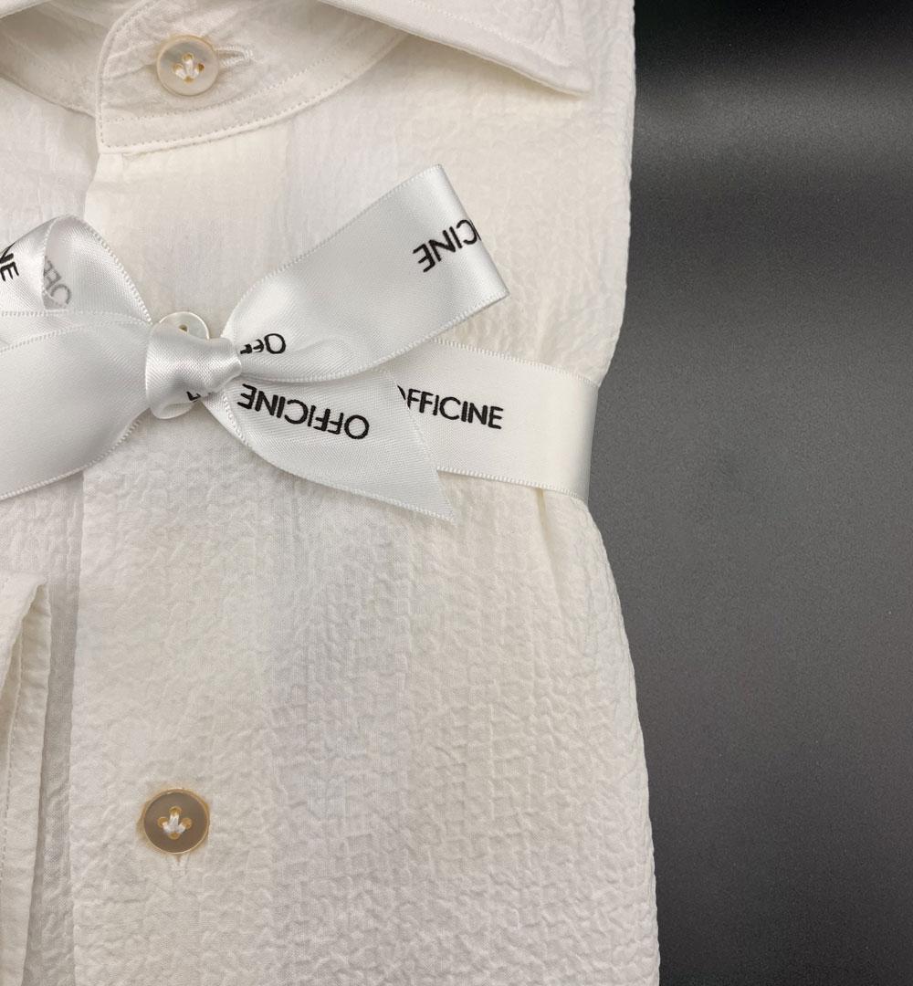 Camicia Borriello x Officine uomo 20037 bianca jersey 20037 1 BIANCA BORRIELLO 